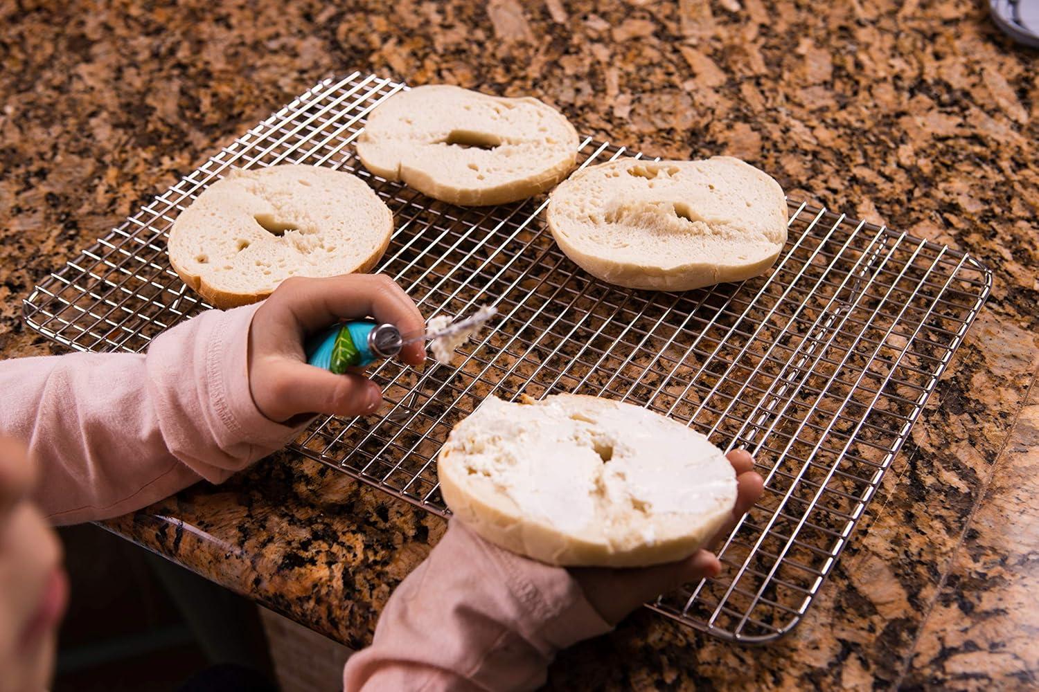 Hamilton Housewares 10" x 15" Stainless Steel Cooling Rack