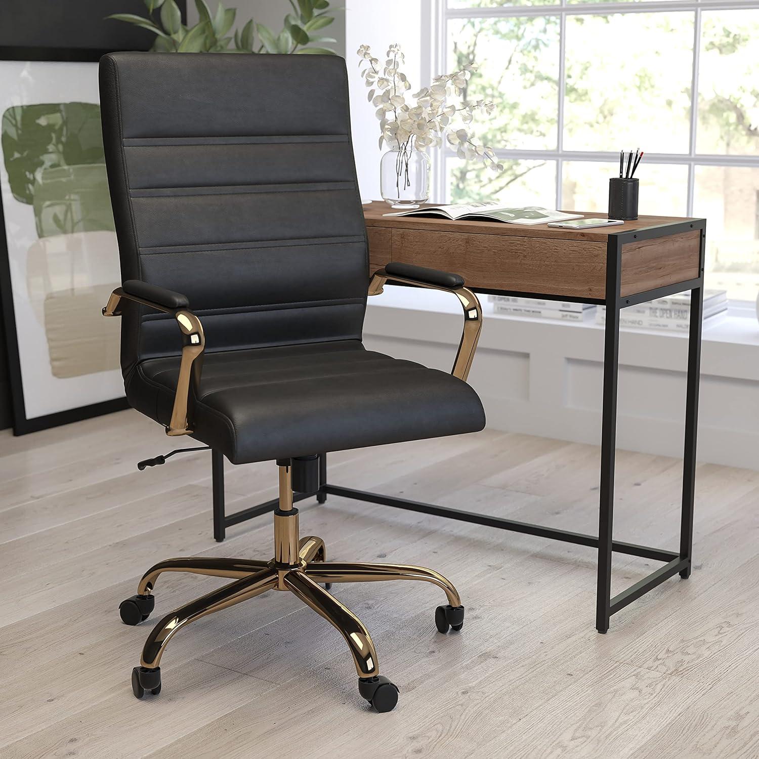 Merrick Lane High Back Executive Swivel Office Chair with Arms