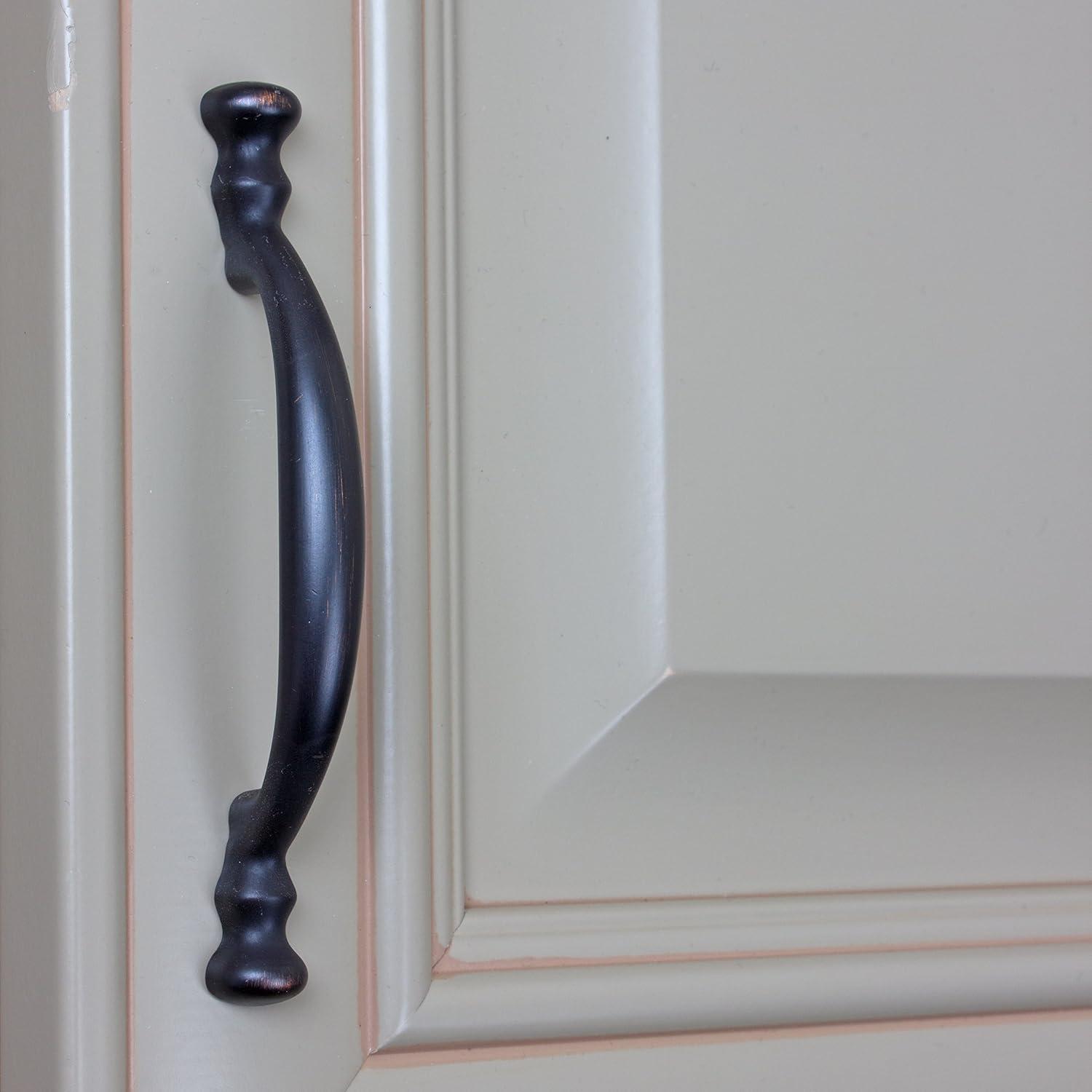 Oil Rubbed Bronze 6-Inch Traditional Cabinet Pull Bar