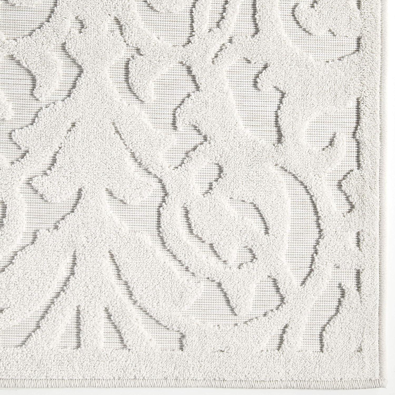 My Texas House Ladybird Natural Gray High Low Indoor Outdoor Rug