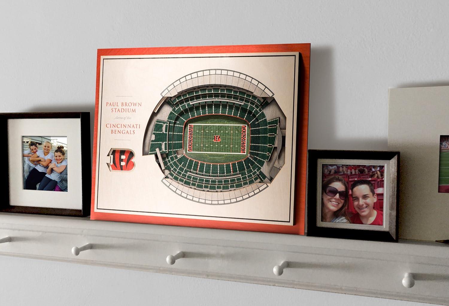 YouTheFan NFL 5-Layer Stadiumview Wall Art