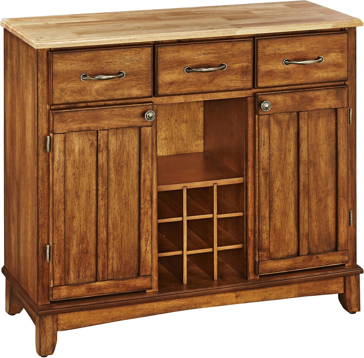 Wood Top Sideboard Buffet Servers - Home Styles