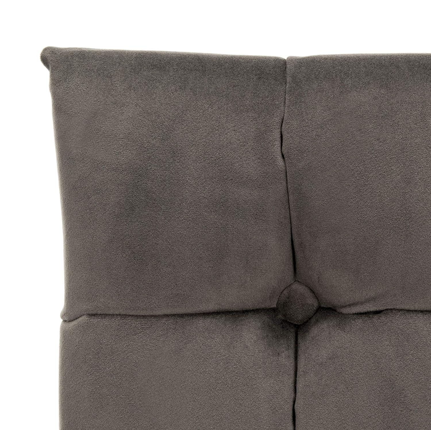 Amaris Tufted Accent Chair - ACH4503 - Shale/Black - Safavieh