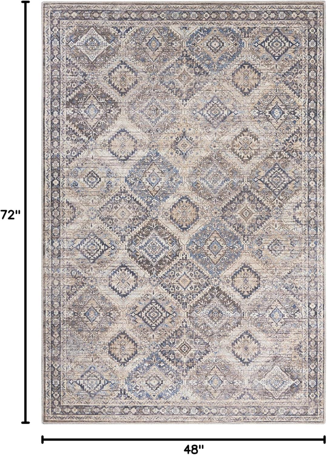 Nicole Curtis Machine Washable Series 1 Vintage Persian Indoor Rug