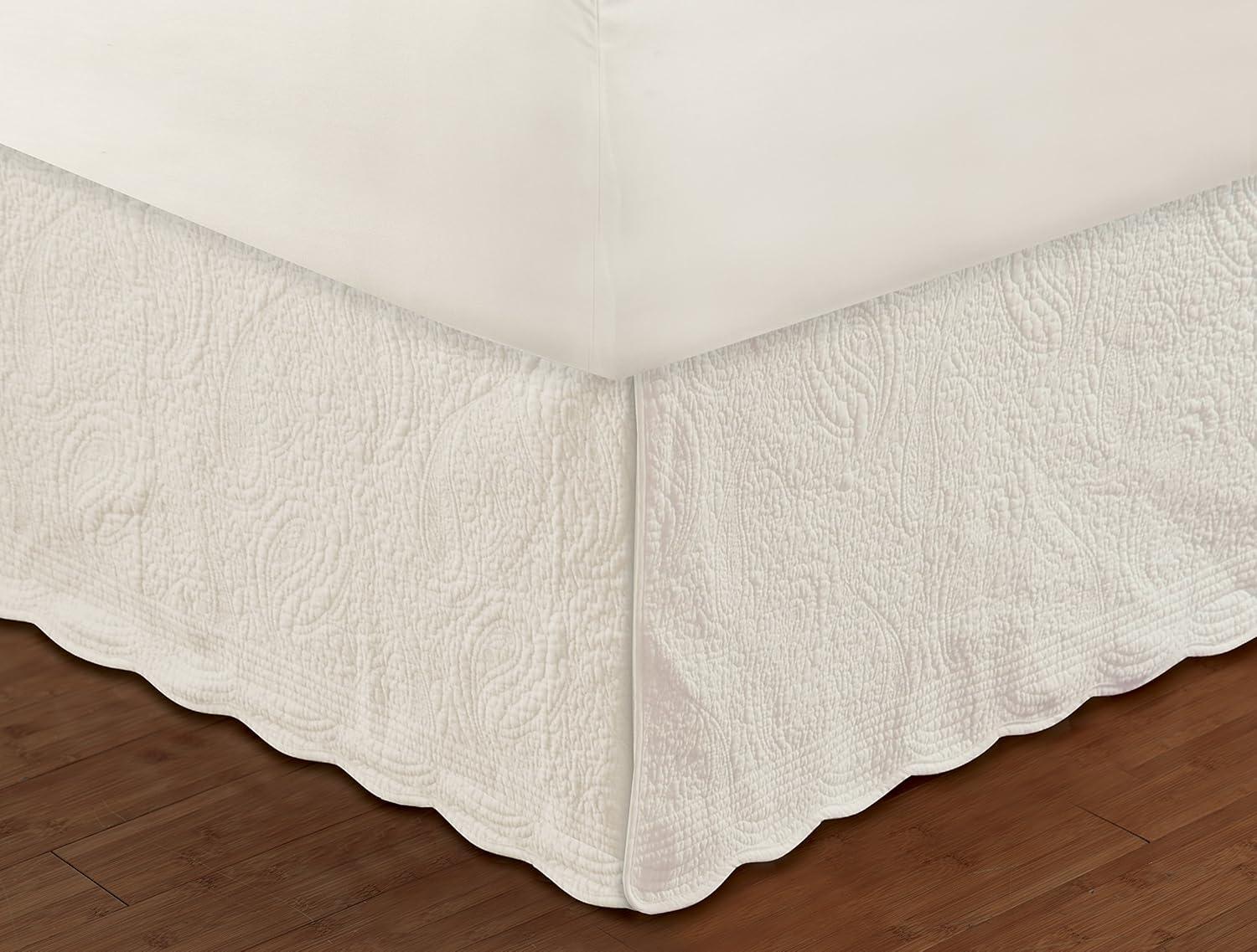 DUMODY Tailored Bed Skirt
