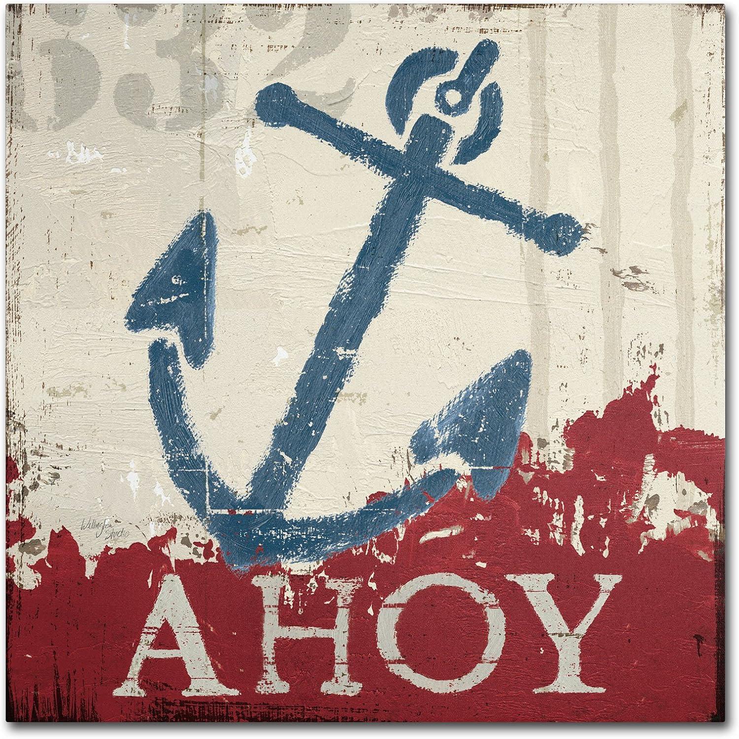 Trademark Fine Art Nautical " Nautical IV " by Wellington Studio