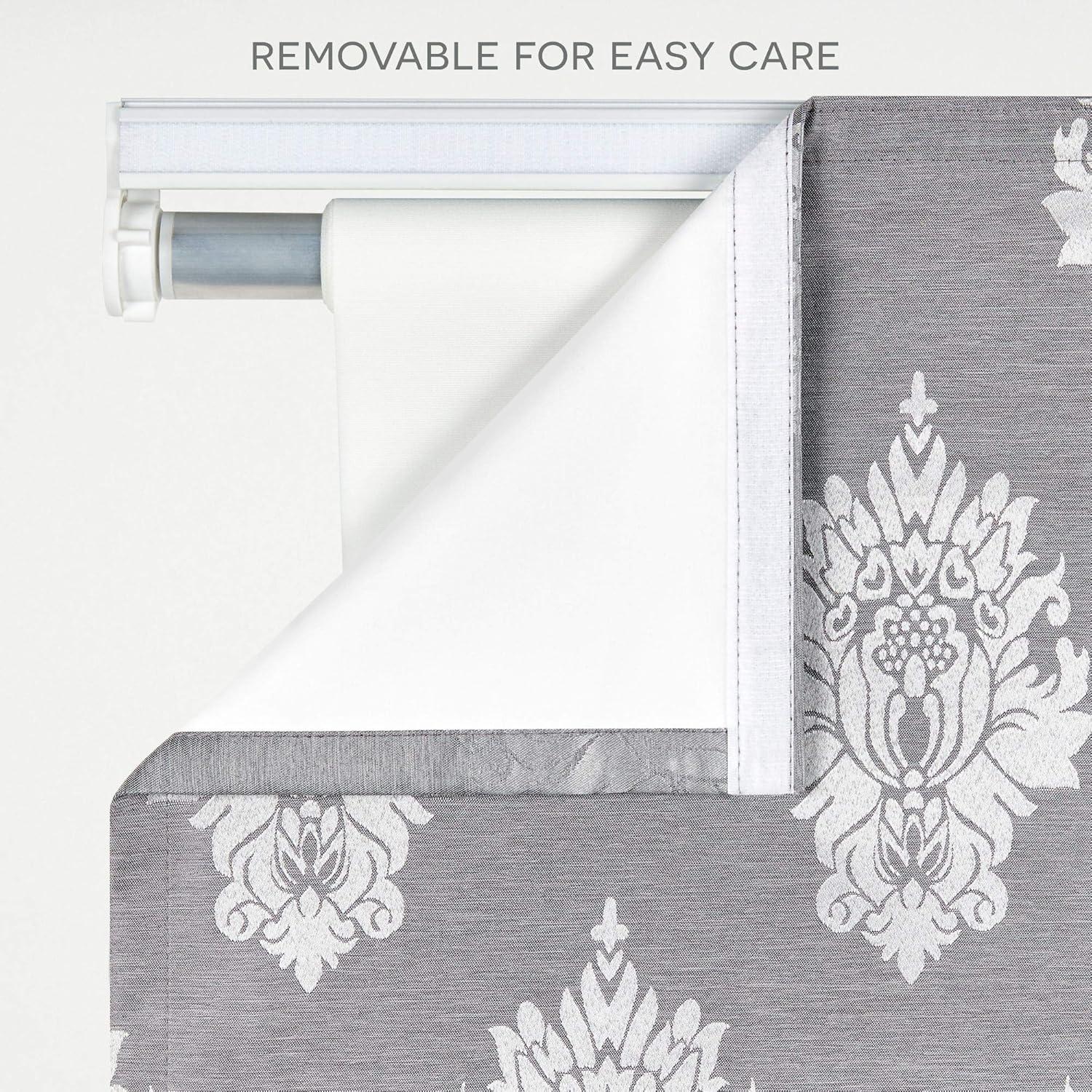 Amalgamated Textiles Exclusive Home Marseilles Damask 100% Blackout Roman Shade