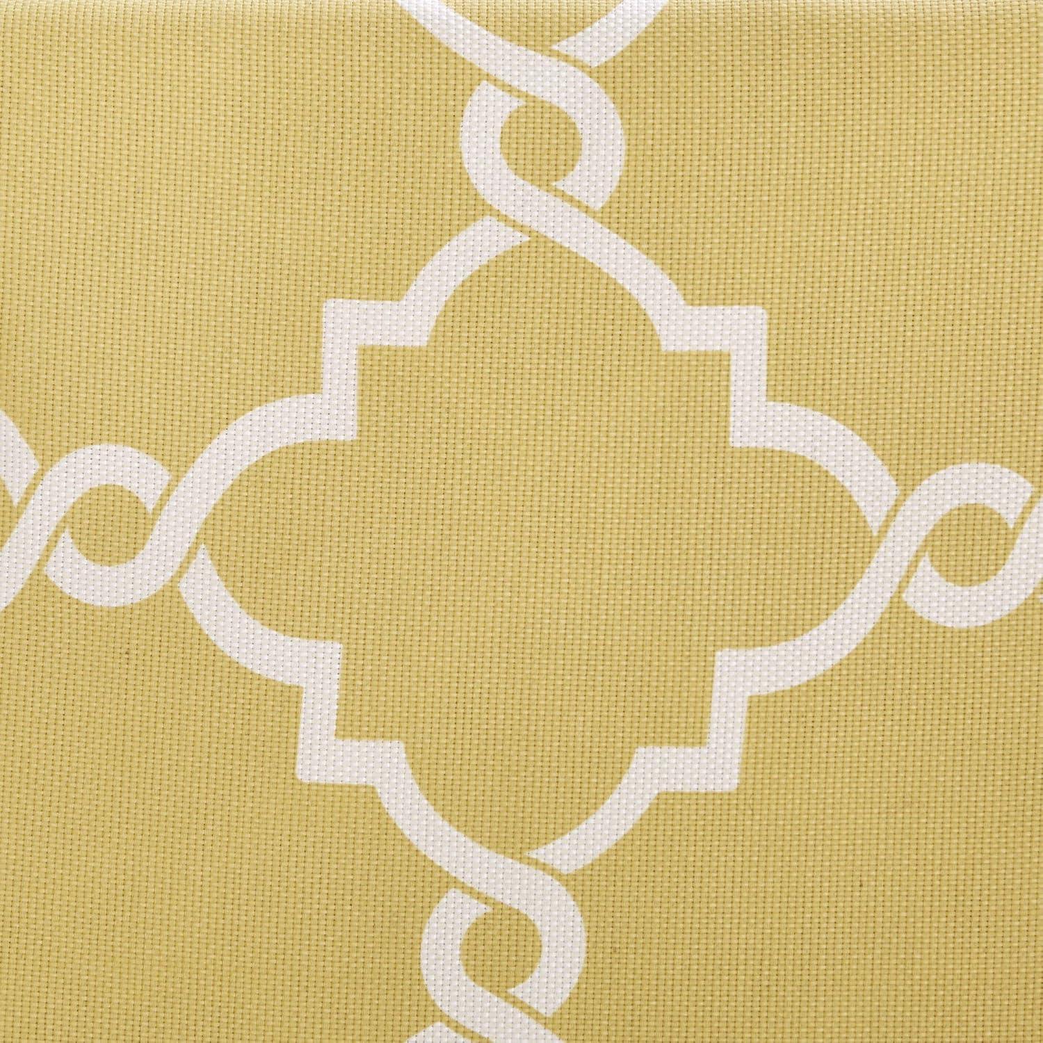 Madison Park Fretwork Print Grommet Top Single Window Curtain Panel
