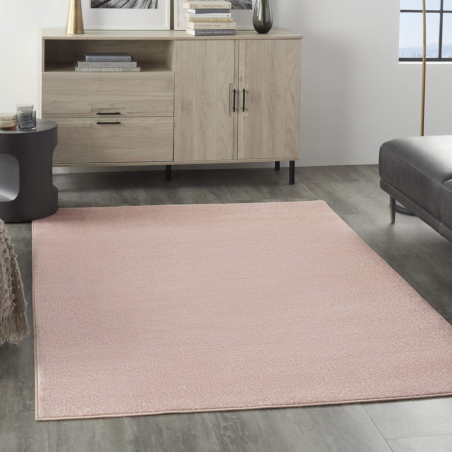 Nourison Essentials 5' x 7' Pink Indoor/Outdoor Rug