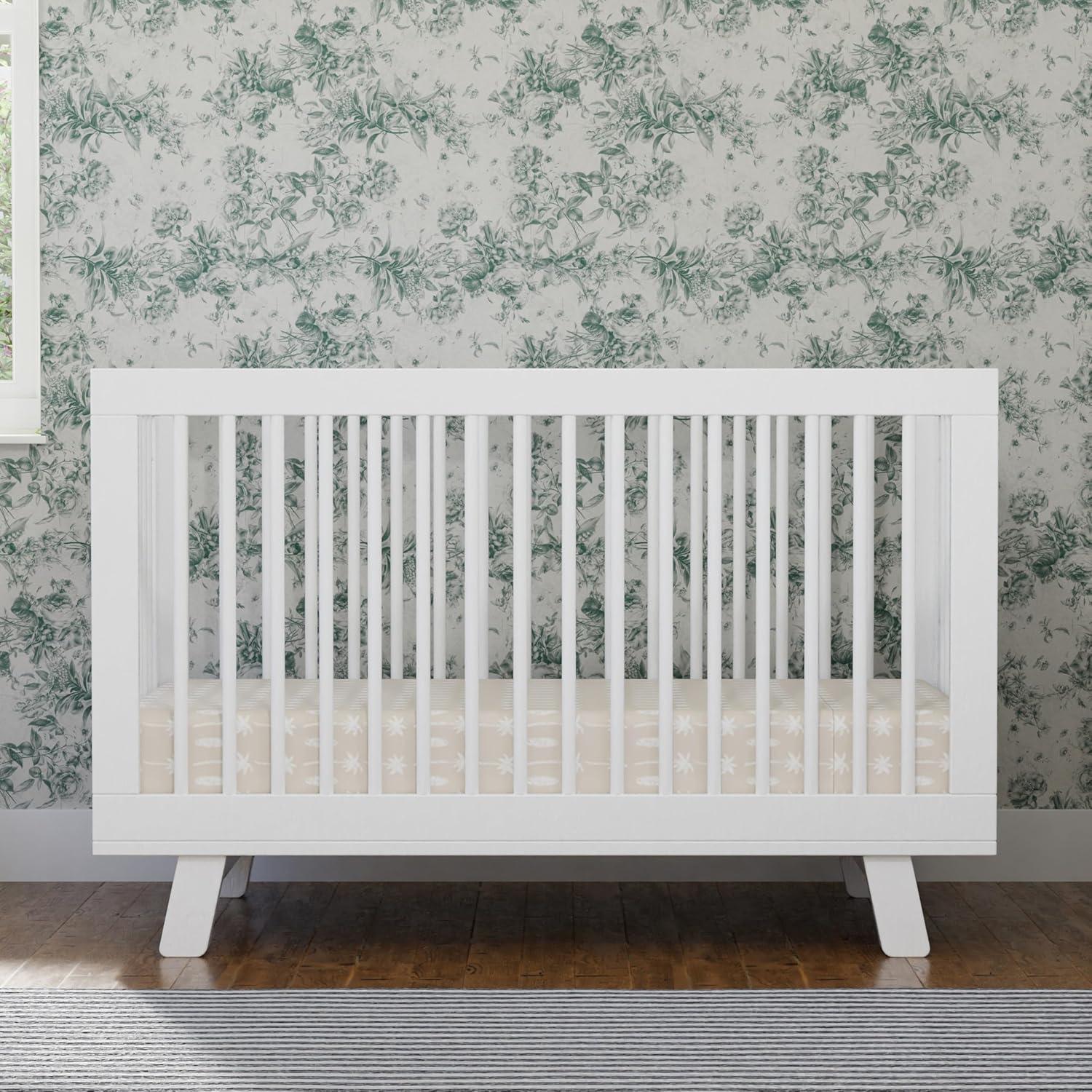 Babyletto Hudson 3-in-1 Convertible Crib with Toddler Rail