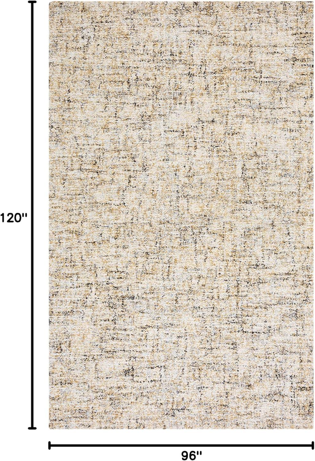 SAFAVIEH Abstract Roswell Distressed Area Rug, Beige/Gold, 8' x 10'