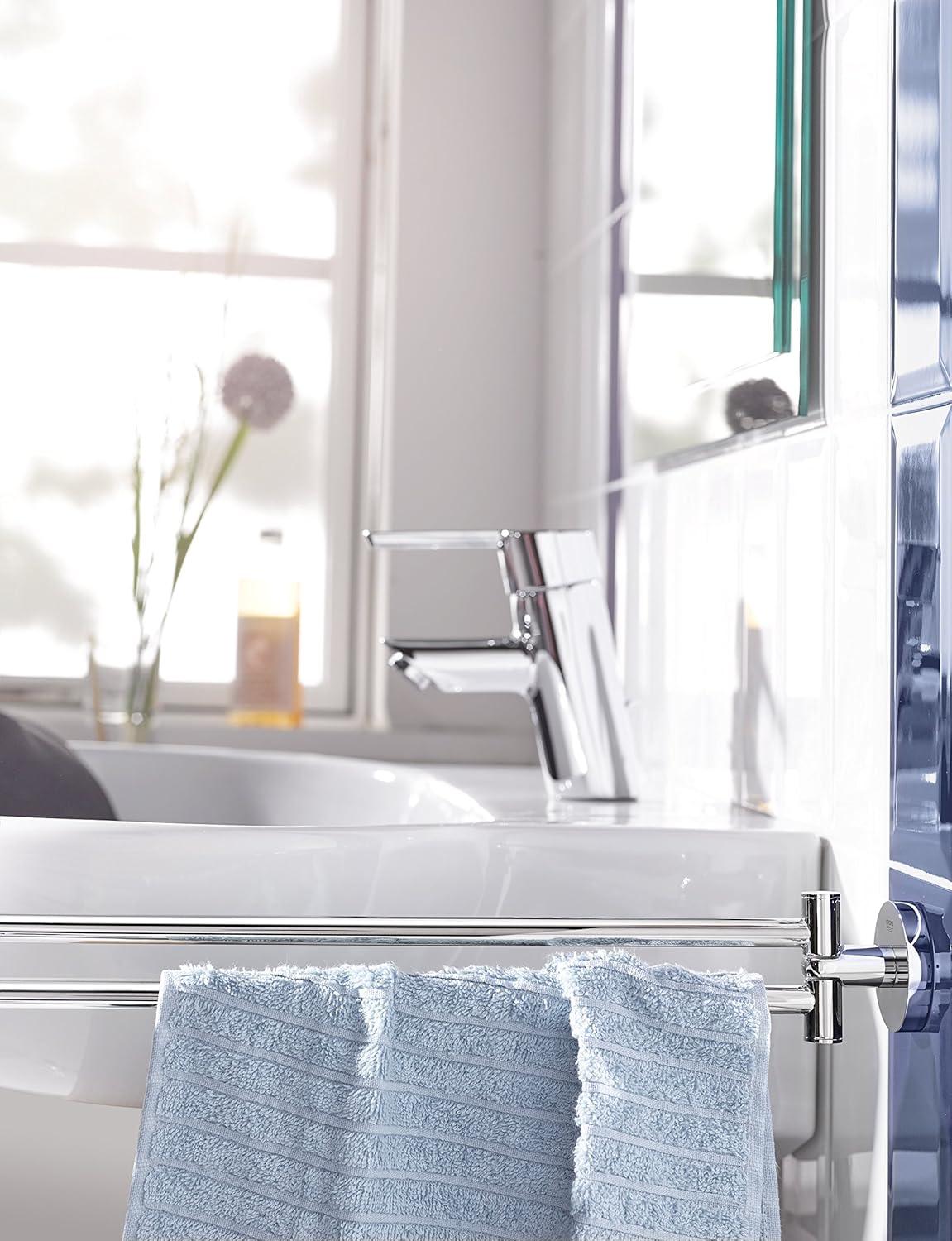 Essentials 17.2834" Wall Mounted Double Towel Bar