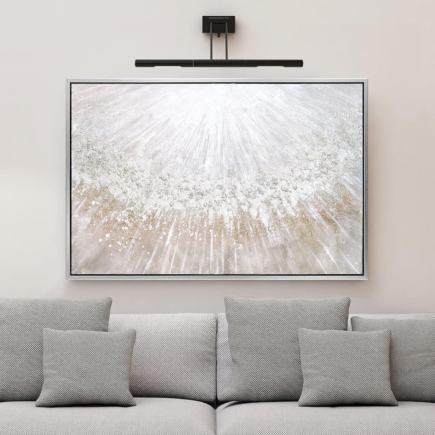 Empire Art Direct " Silver Pellets Textured Metallic " by Martin Edwards