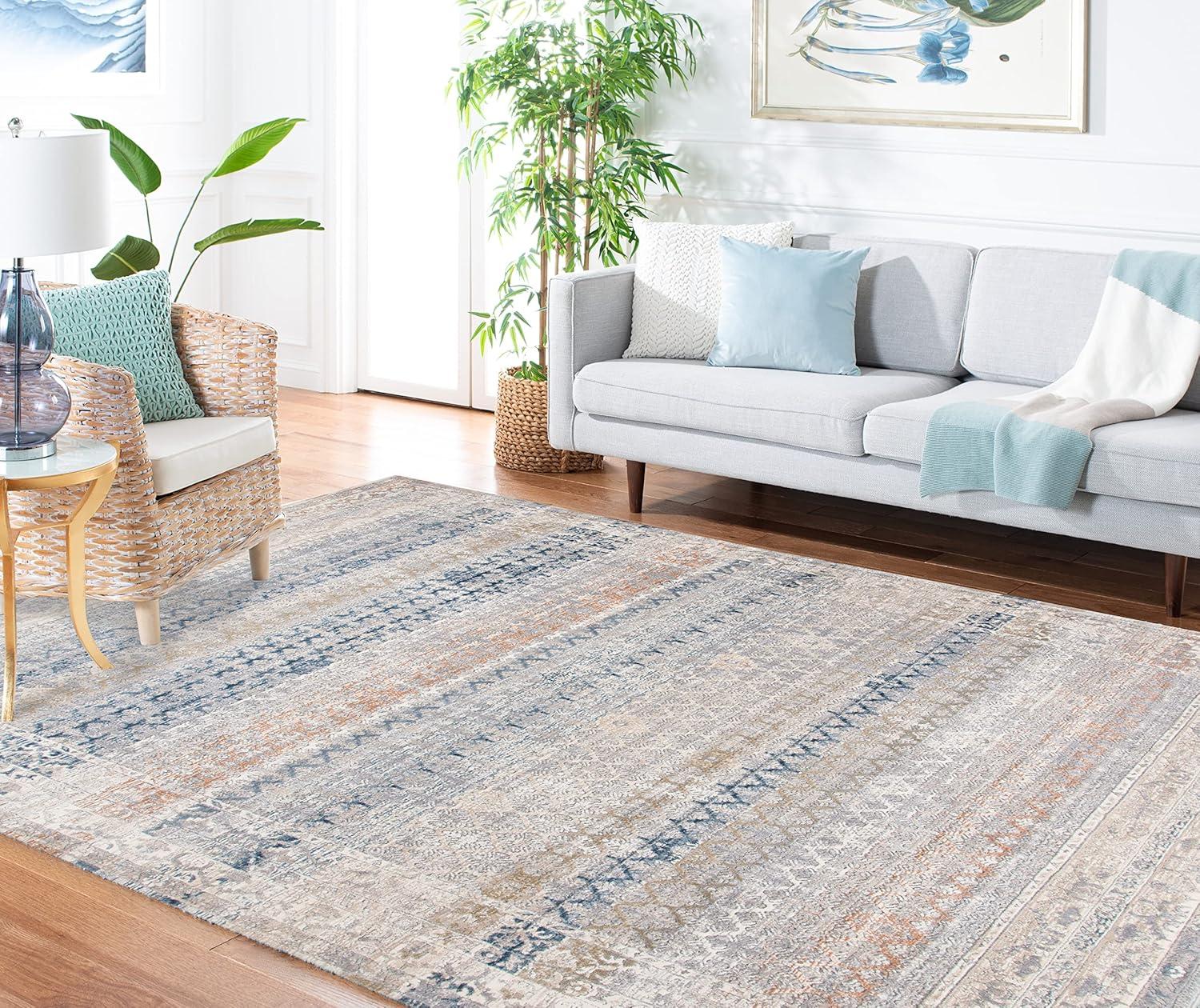 Martha Stewart MSR646 Power Loomed Area Rug  - Safavieh