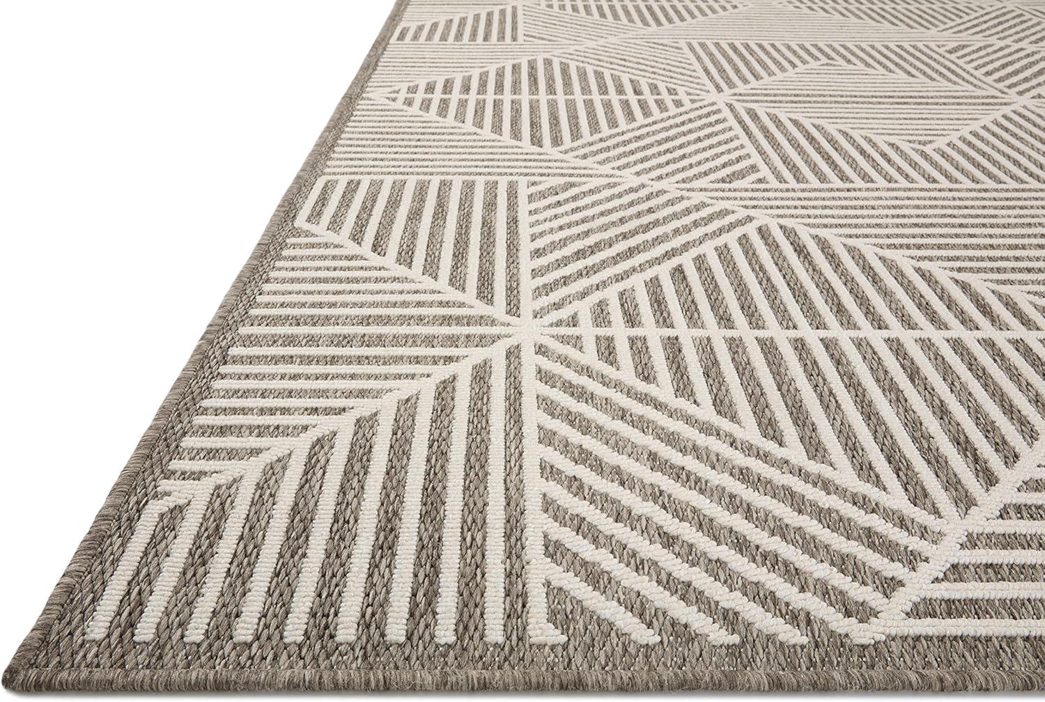 Loloi II Rainier Oriental Natural / Ivory 5'-3" x 7'-7" Area Rug