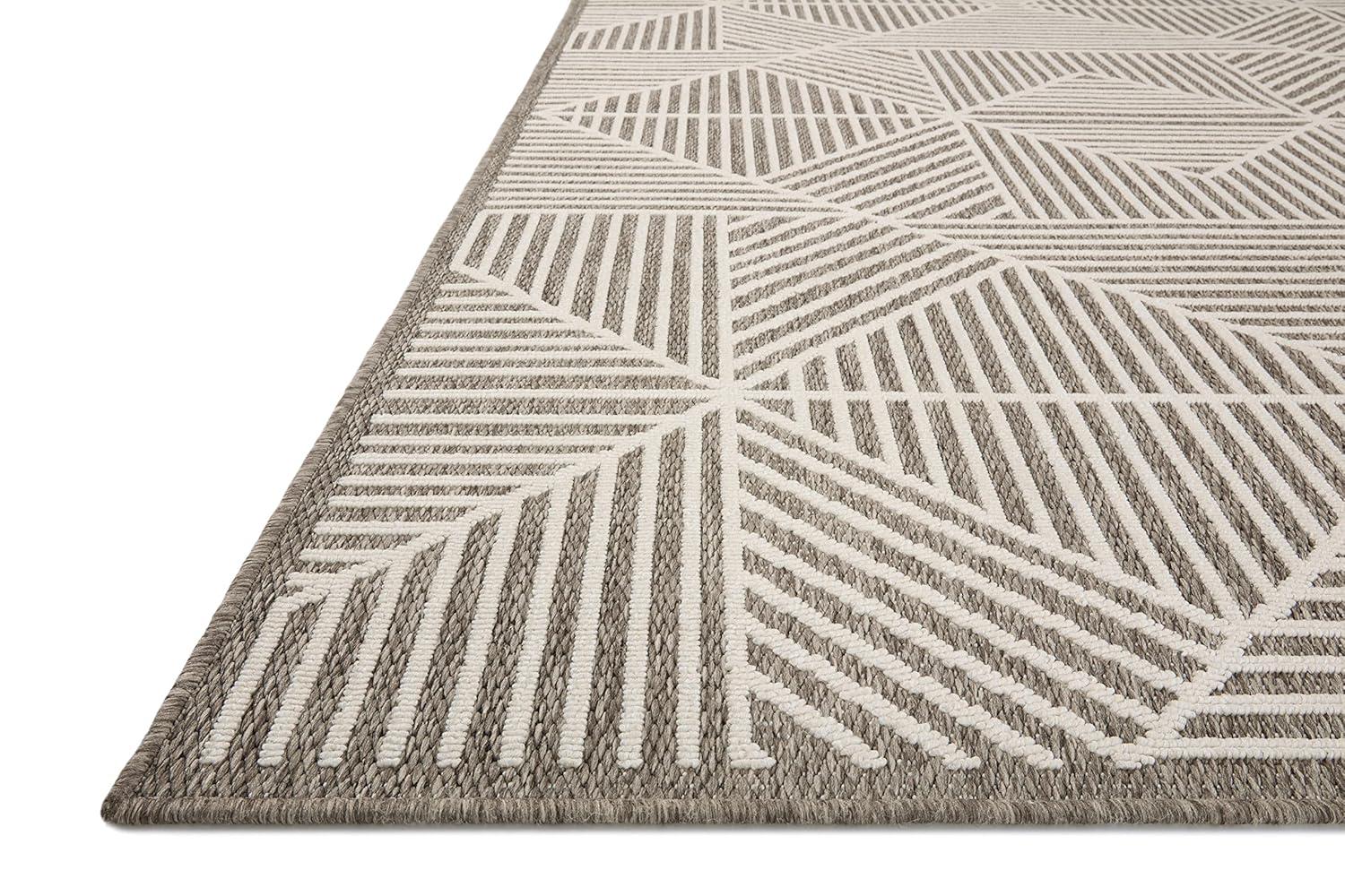 Loloi II Rainier Oriental Natural / Ivory 5'-3" x 7'-7" Area Rug