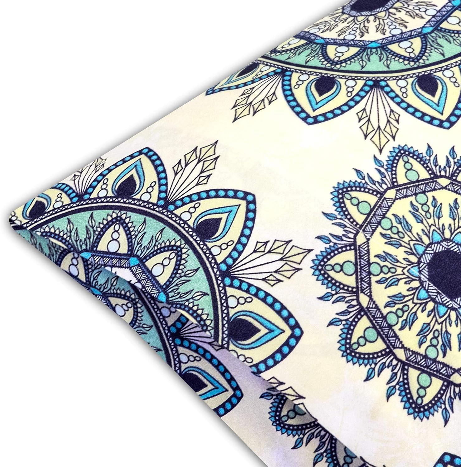 Ashley Green Mandala Pattern 4-Piece 1800 Series Sheet Set Full