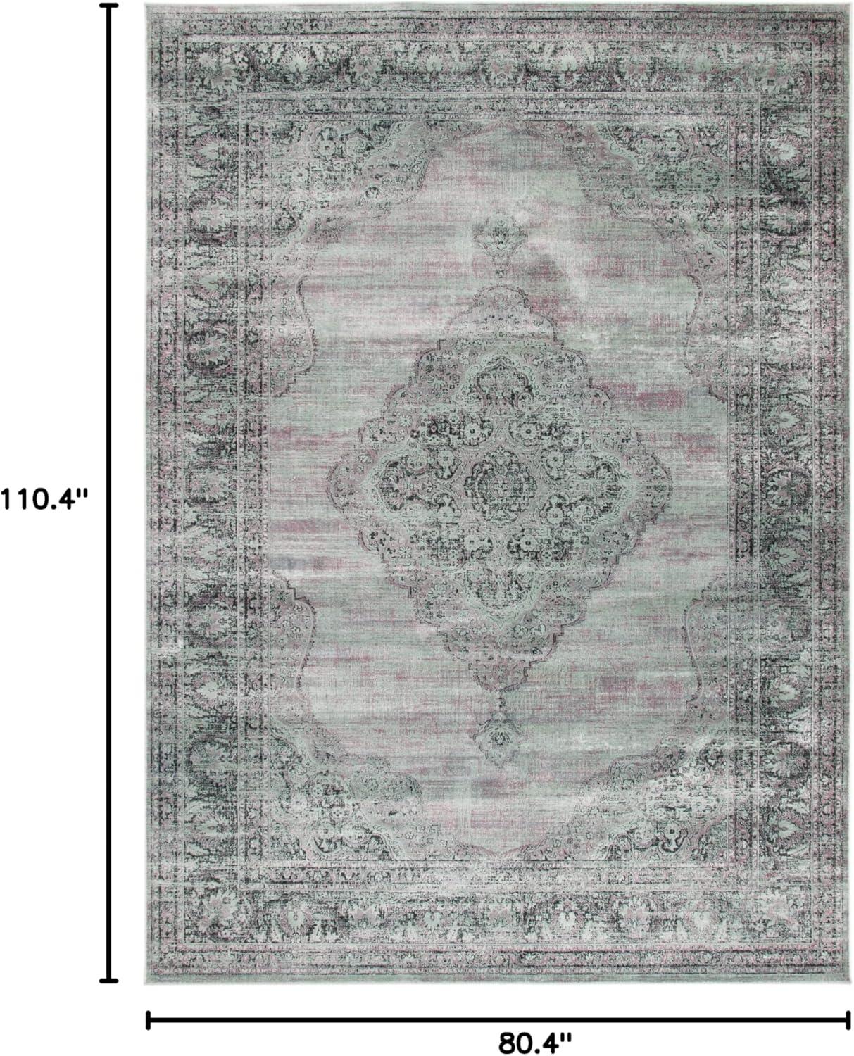 Vintage VTG112 Power Loomed Indoor Area Rug - Taupe - 6'7"x9'2" - Safavieh.