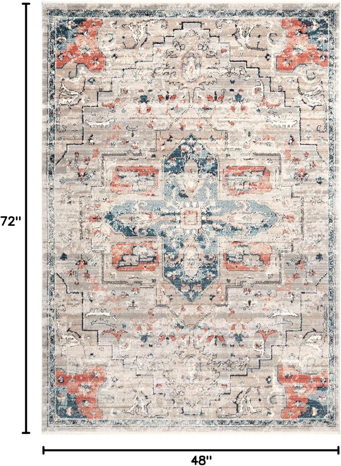 Nuloom Janessa Croix Medallion Indoor Area Rug