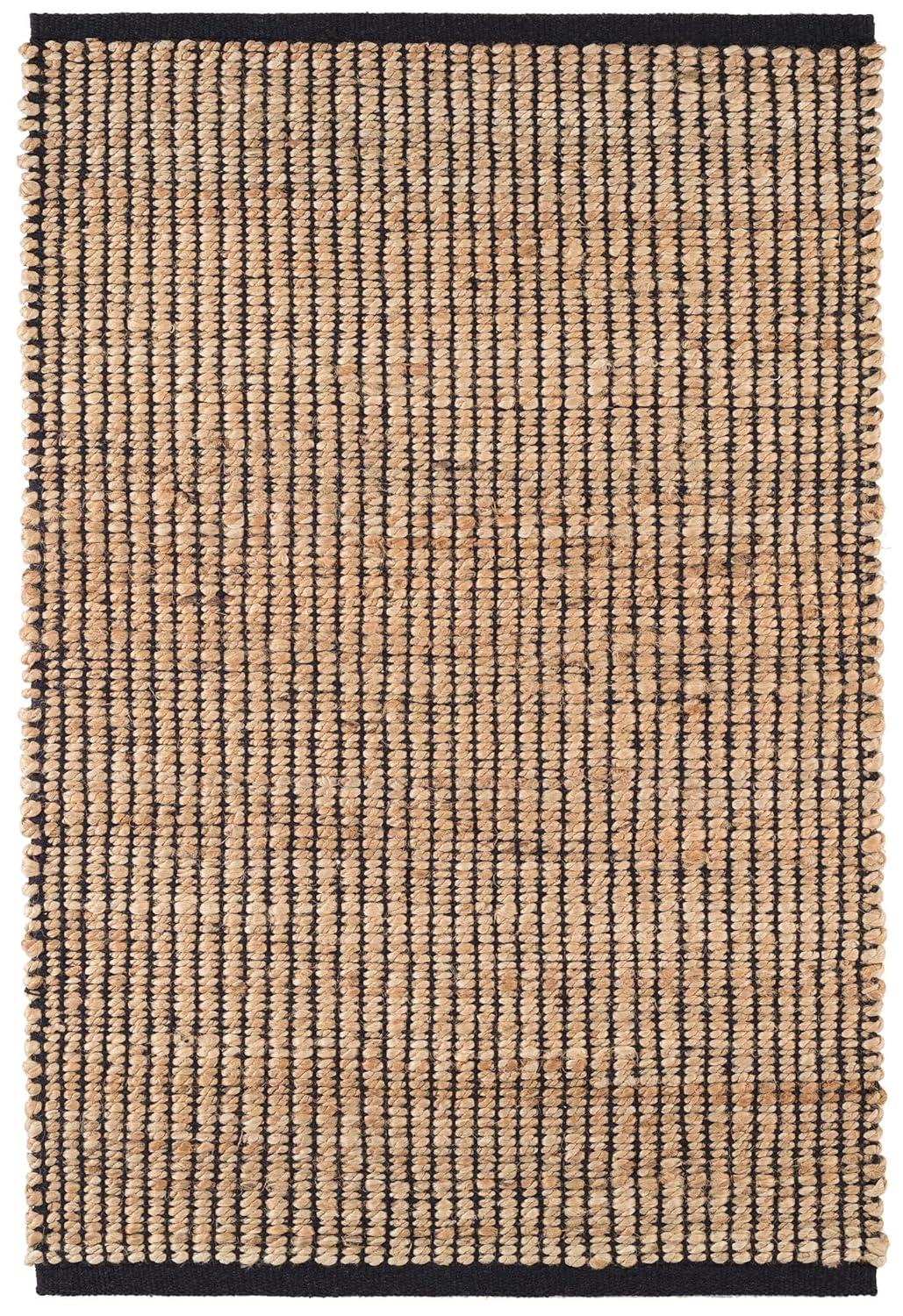 Gridwork Ivory Handwoven Jute Rug