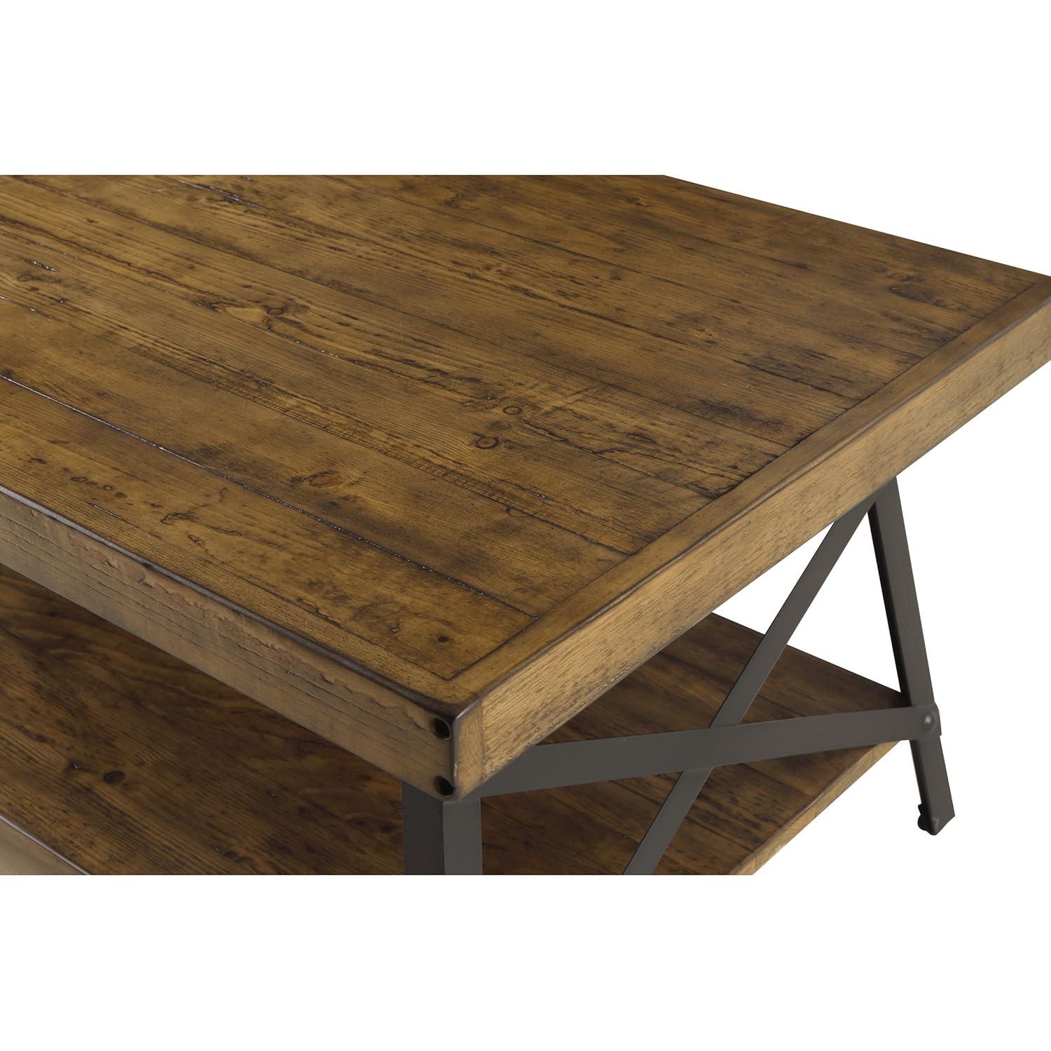 Laguna Solid Wood Top Coffee Table