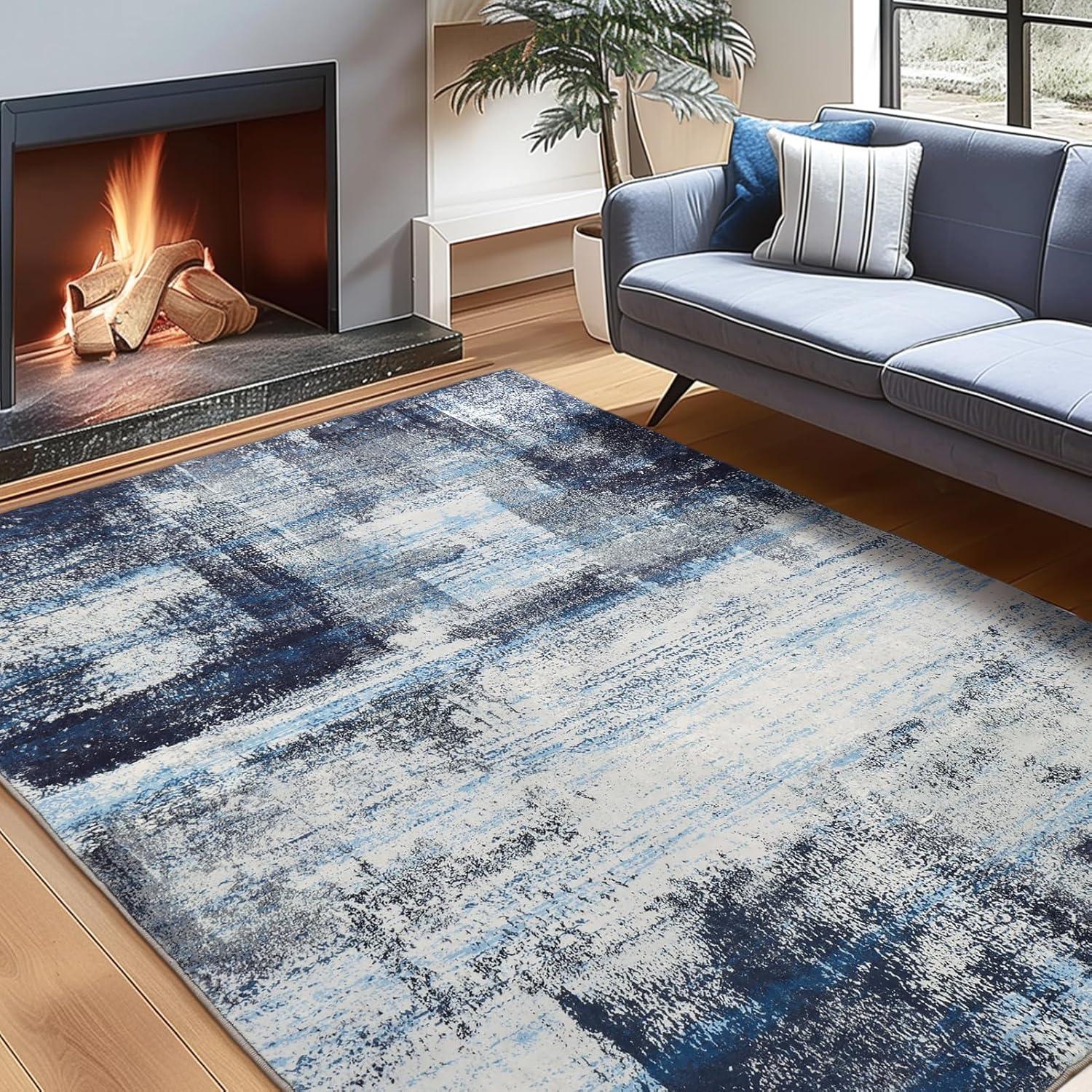 World Rug Gallery Perugia Modern Abstract Area Rug