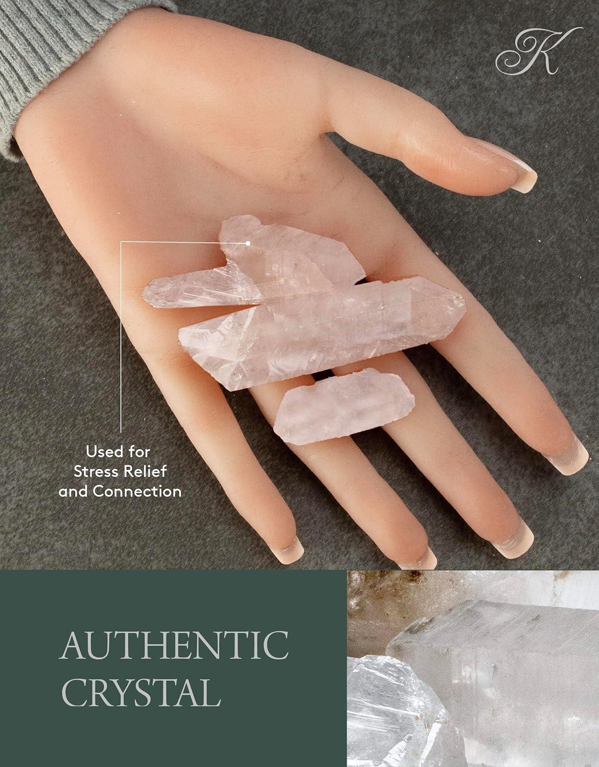 Natural Tangerine Quartz Points Set for Energy and Clarity