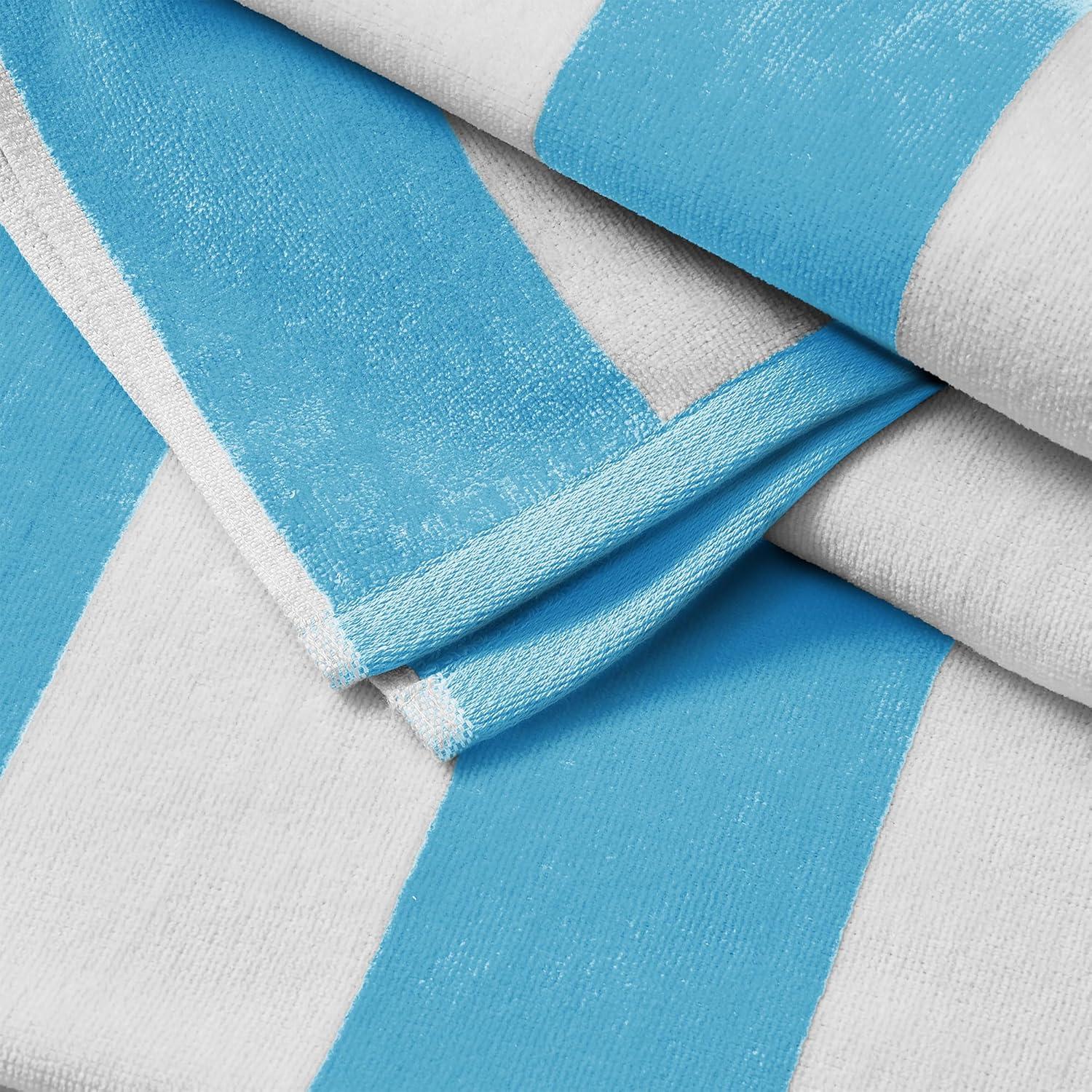 100% Cotton Absorbent & Quick-Dry Cabana Beach Towels