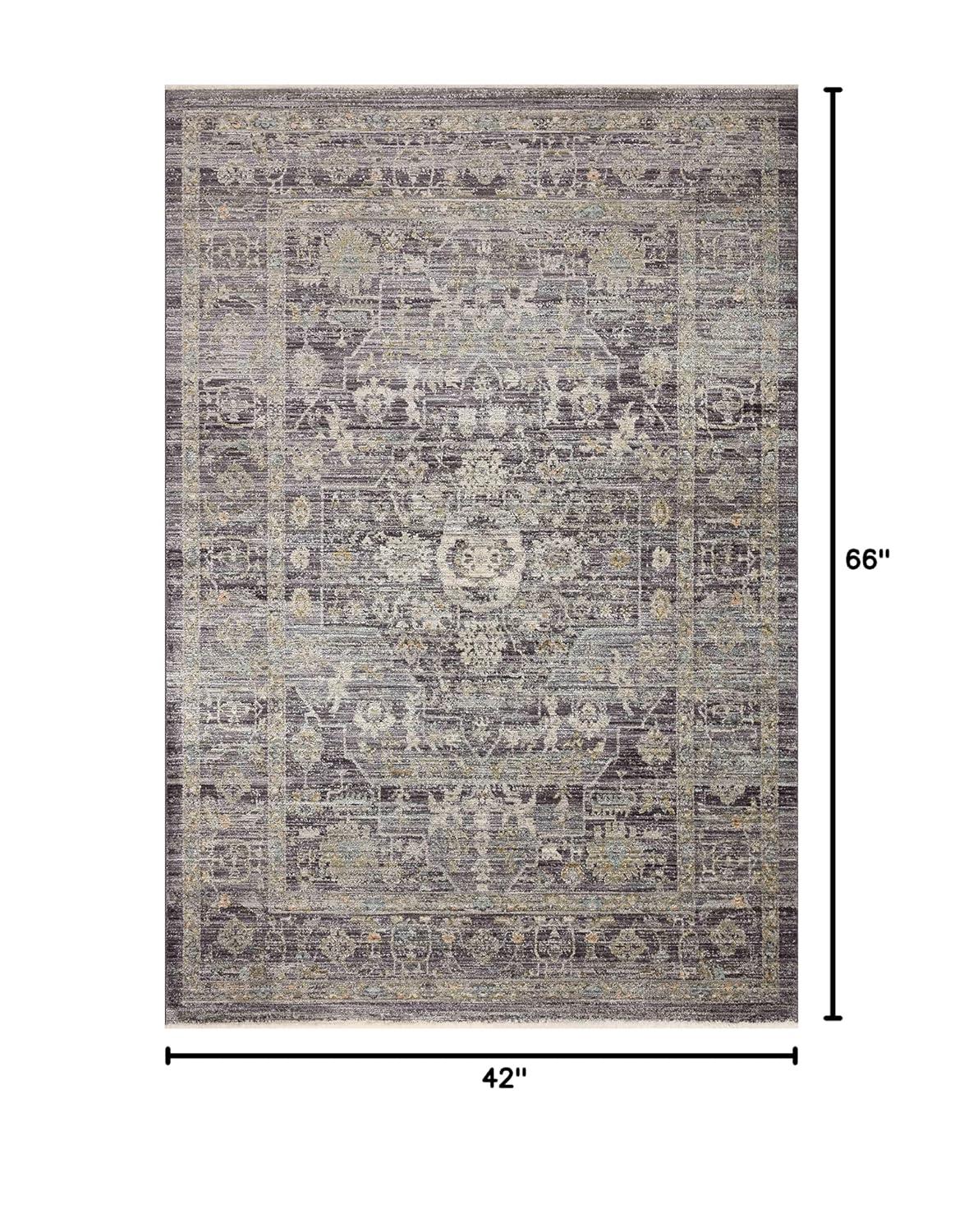 Jean Stoffer x Loloi Katherine Midnight / Tobacco Area Rug