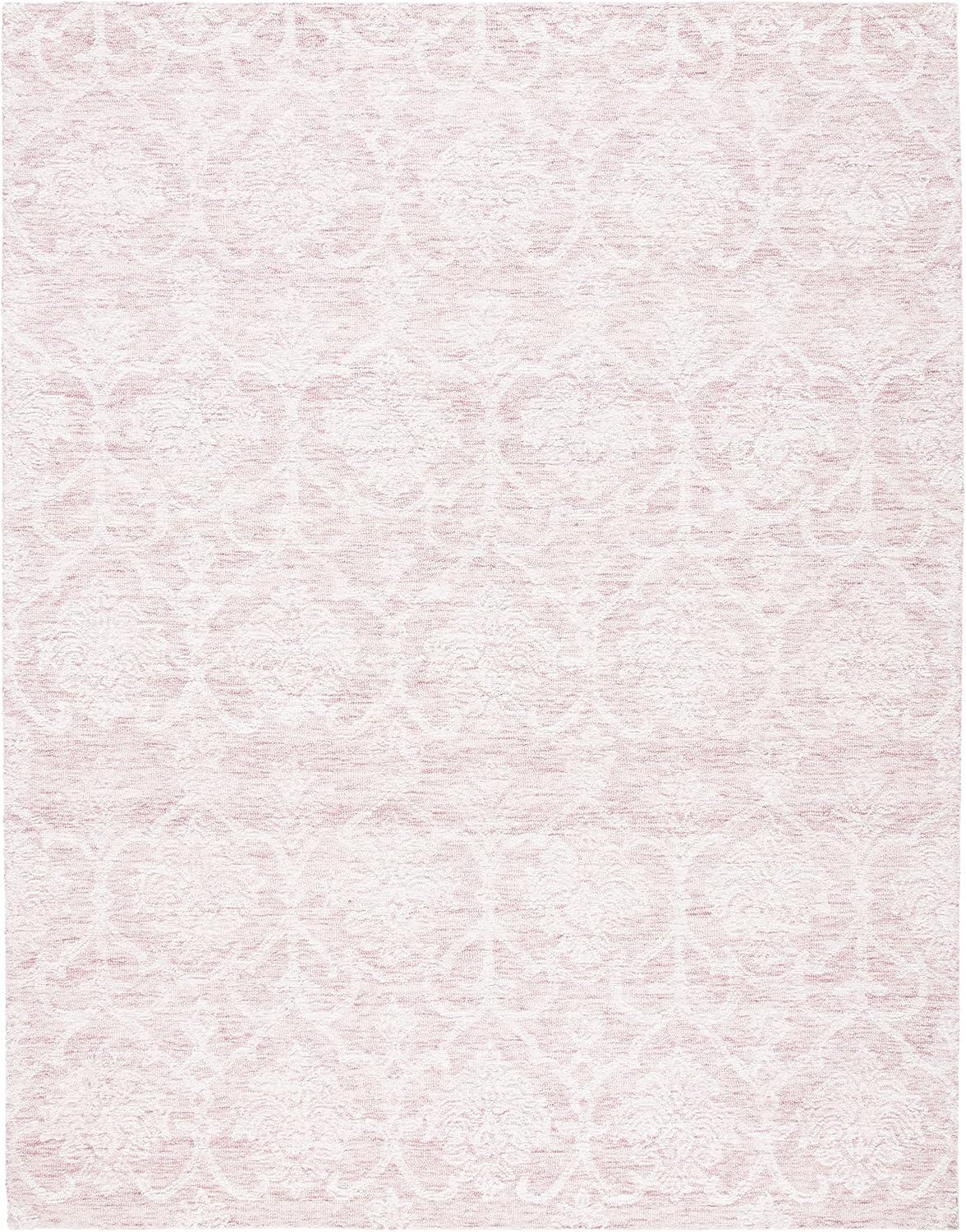 Metro MET996 Hand Tufted Indoor Area Rug - Pink/Ivory - 8'x10' - Safavieh