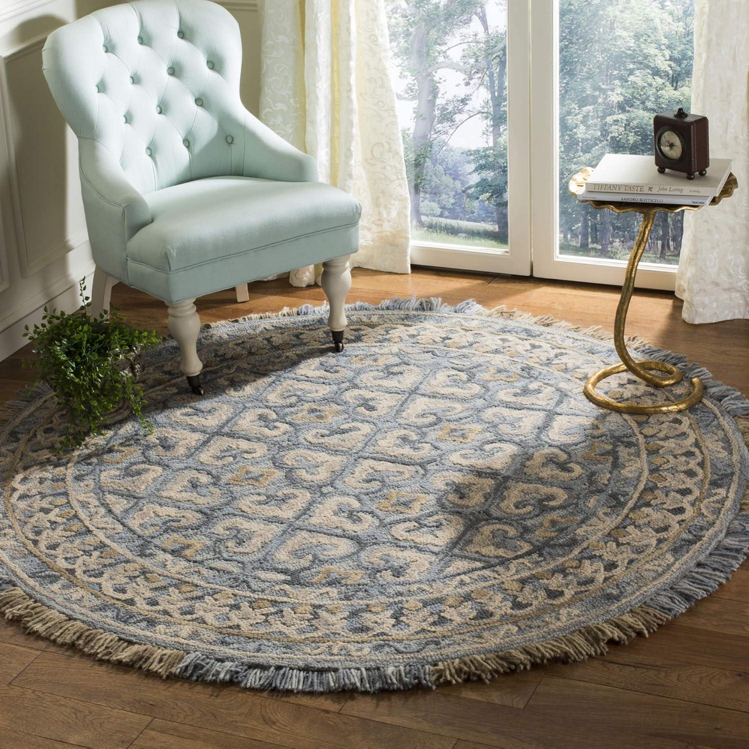 Blossom BLM420 Hand Tufted Area Rug  - Safavieh