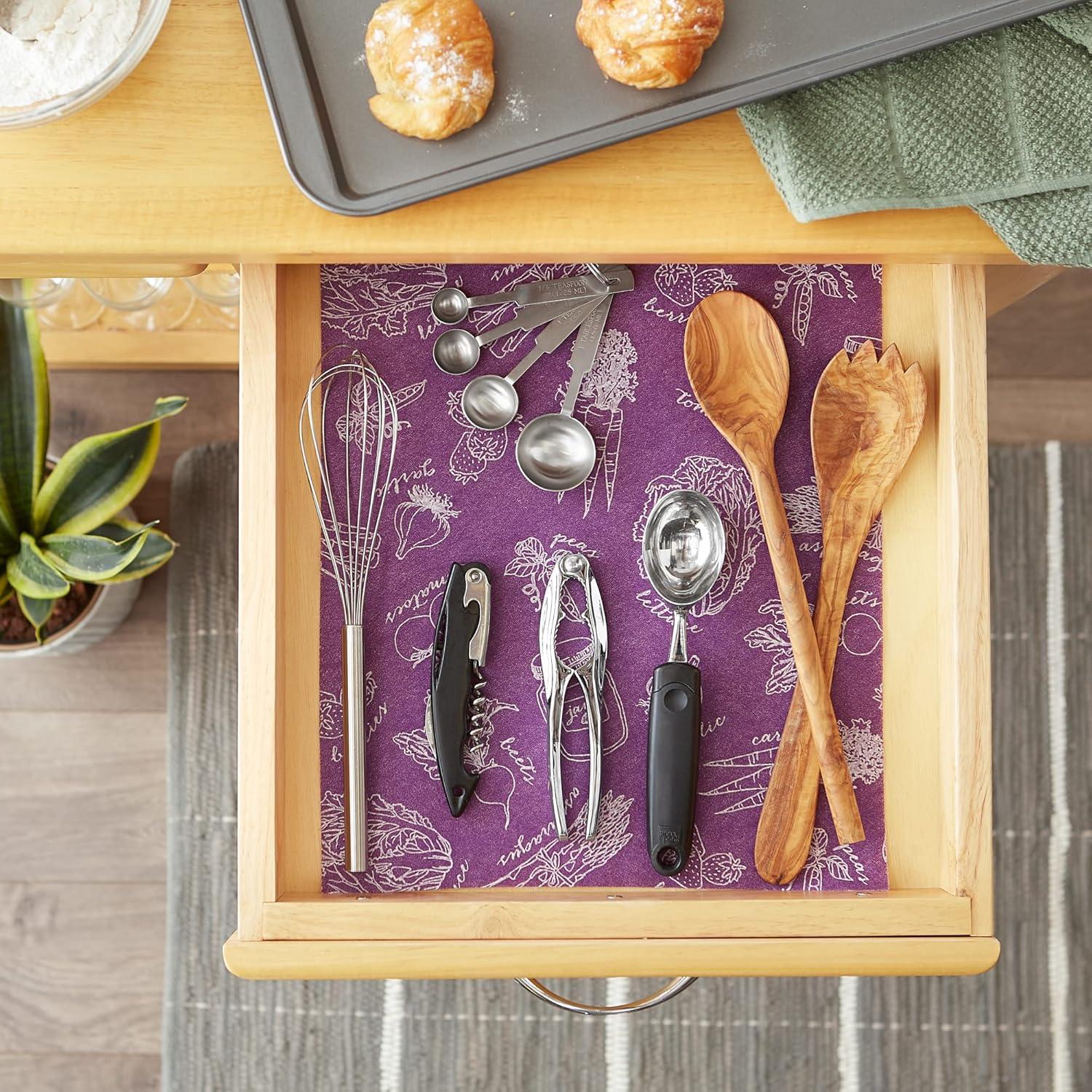 Design Imports Artichoke Market Print Liner (Set of 6)