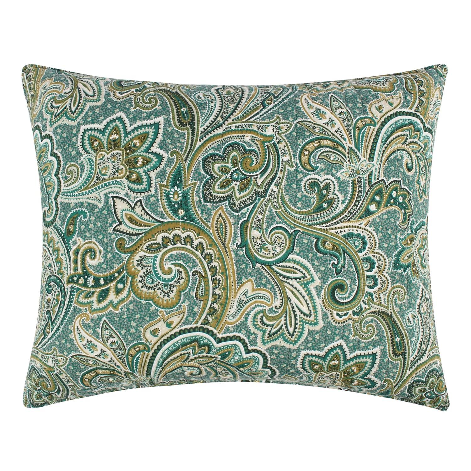 Levtex home Kimpton Green King Quilt Set