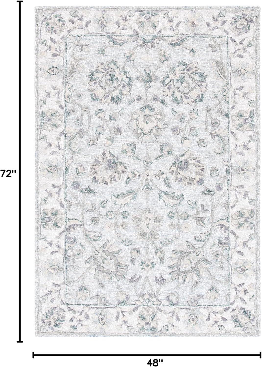 Glamour GLM628 Hand Tufted Area Rug  - Safavieh