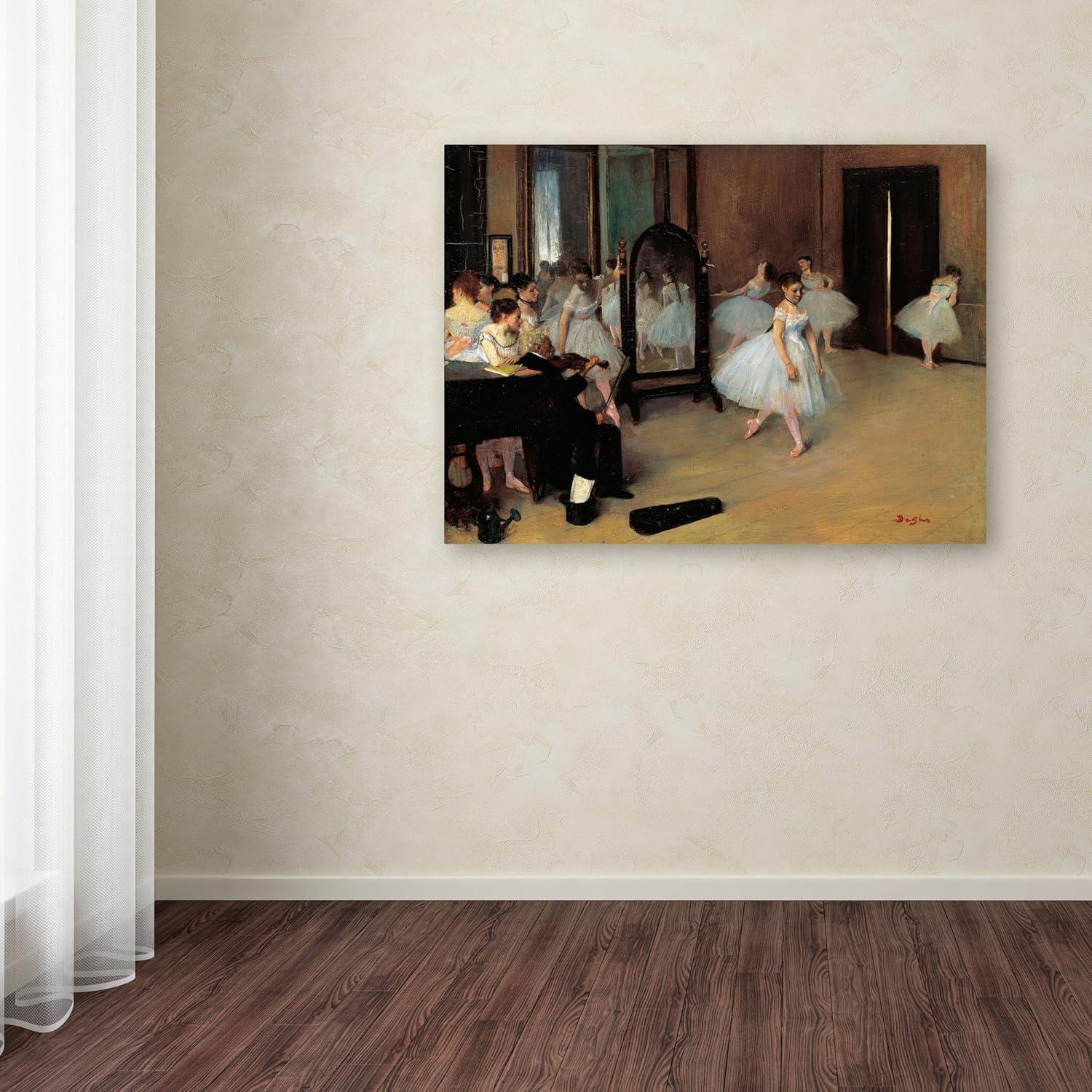 Vault W Artwork " The School Of Dance 1871 " by Edgar Degas