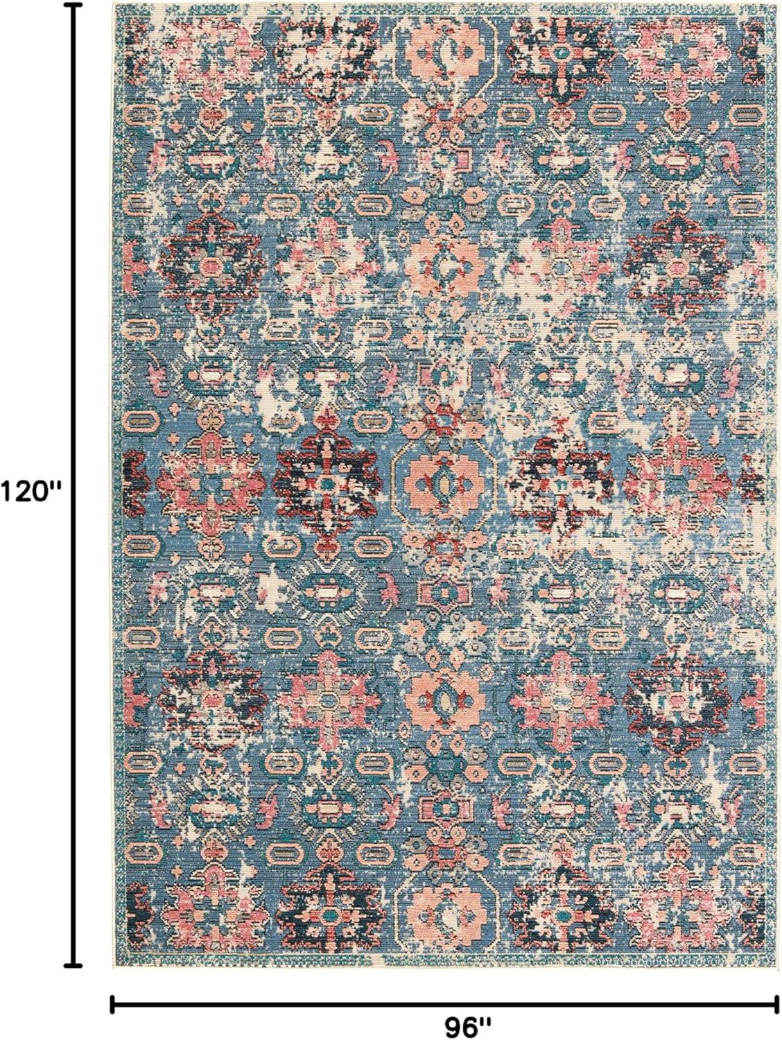 Jaipur Living Indoor Outdoor 2x4 Area Rug, Vintage, Purple/Gold