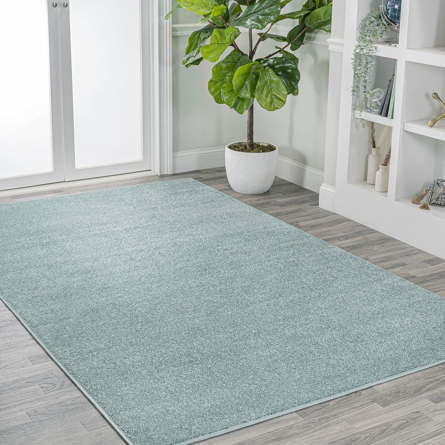 JONATHAN Y Haze Solid Low-Pile Indoor Area Rug