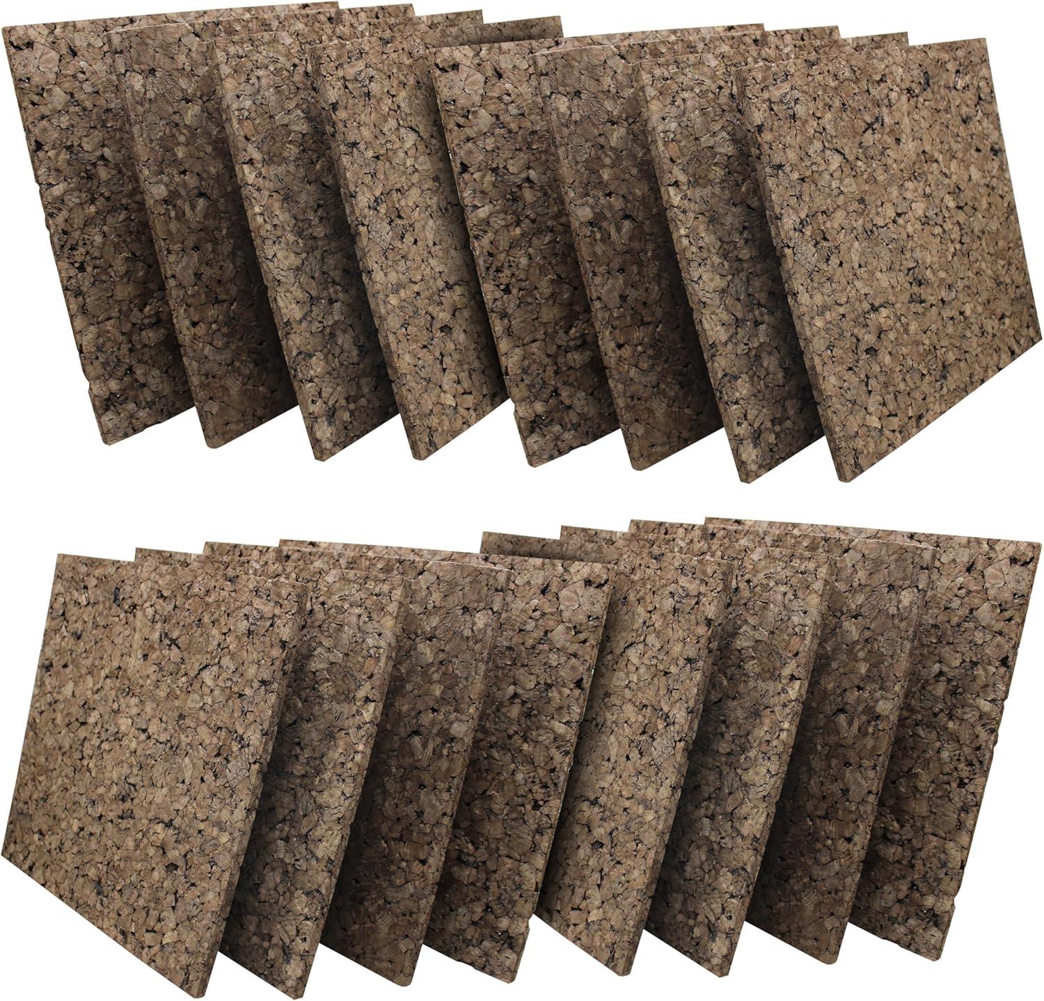 Flipside Products Wall Cork Reversible Mini - Up To 2' Bulletin Board (Set of 16)