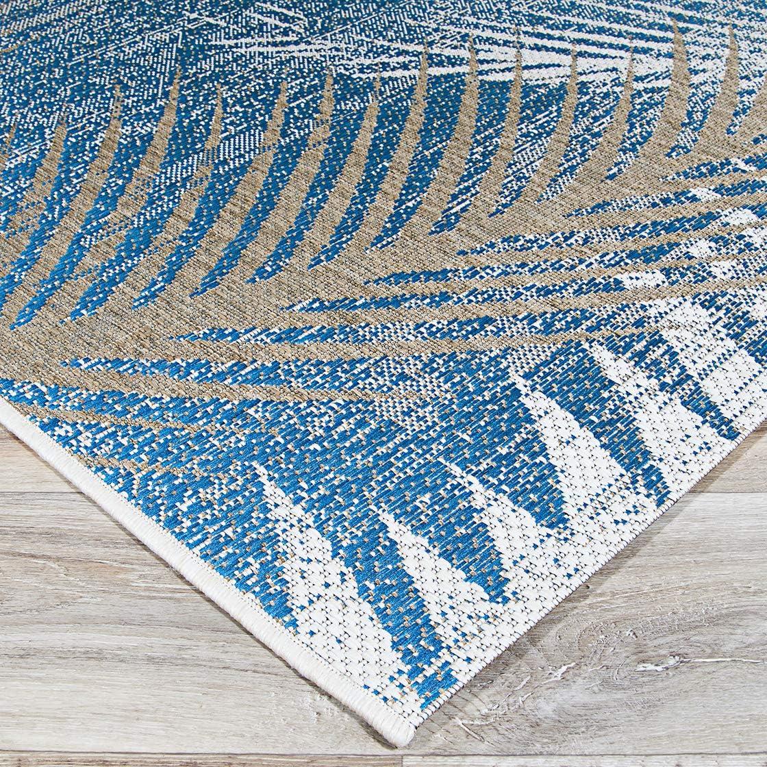 Couristan Monaco Tropical Palms Indoor/Outdoor Area Rug