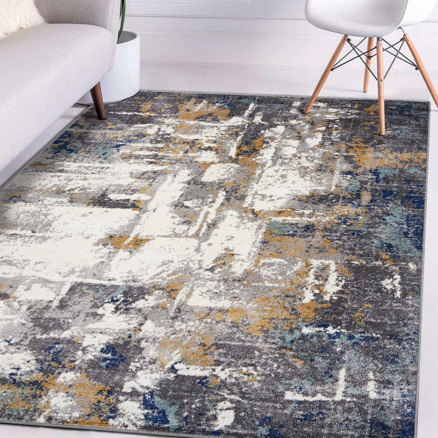 Luxe Weavers Abstract Modern Area Rug