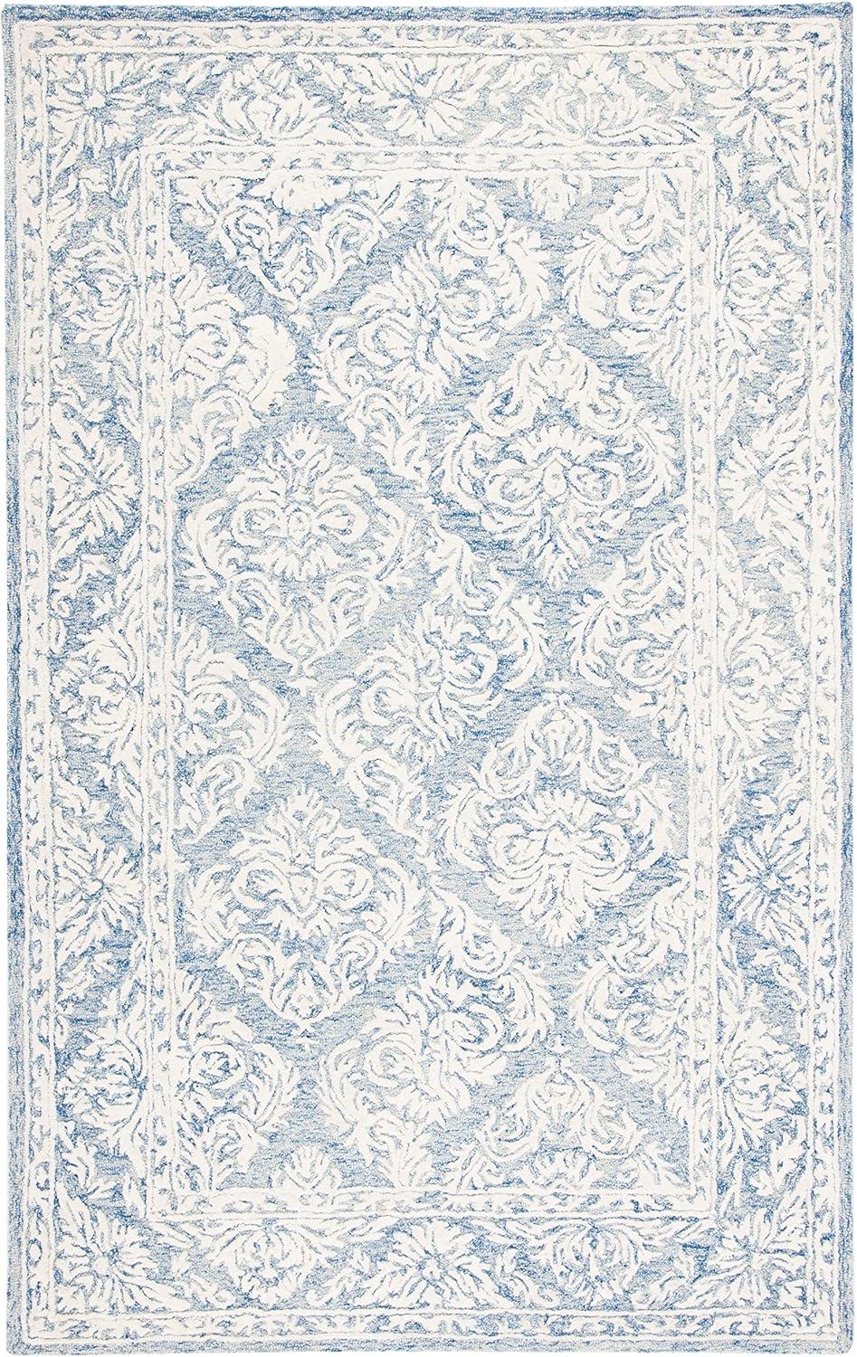 Metro MET865 Hand Tufted Indoor Area Rug - Pink/Ivory - 4'x6' - Safavieh