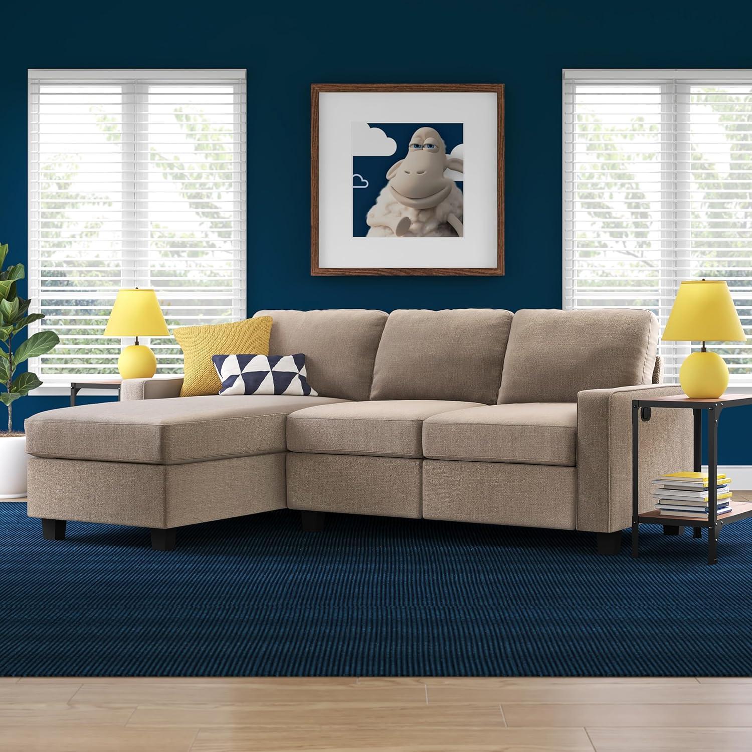 Serta Palisades Reclining Sectional Sofa with Storage Chaise