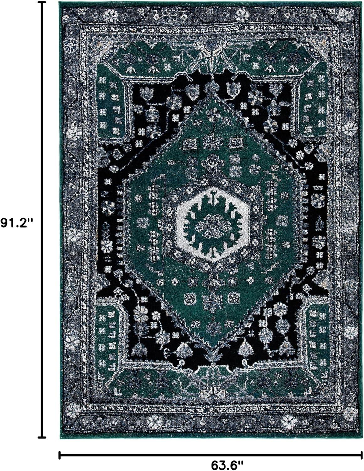 Vintage Hamadan VTH204 Power Loomed Area Rug  - Safavieh