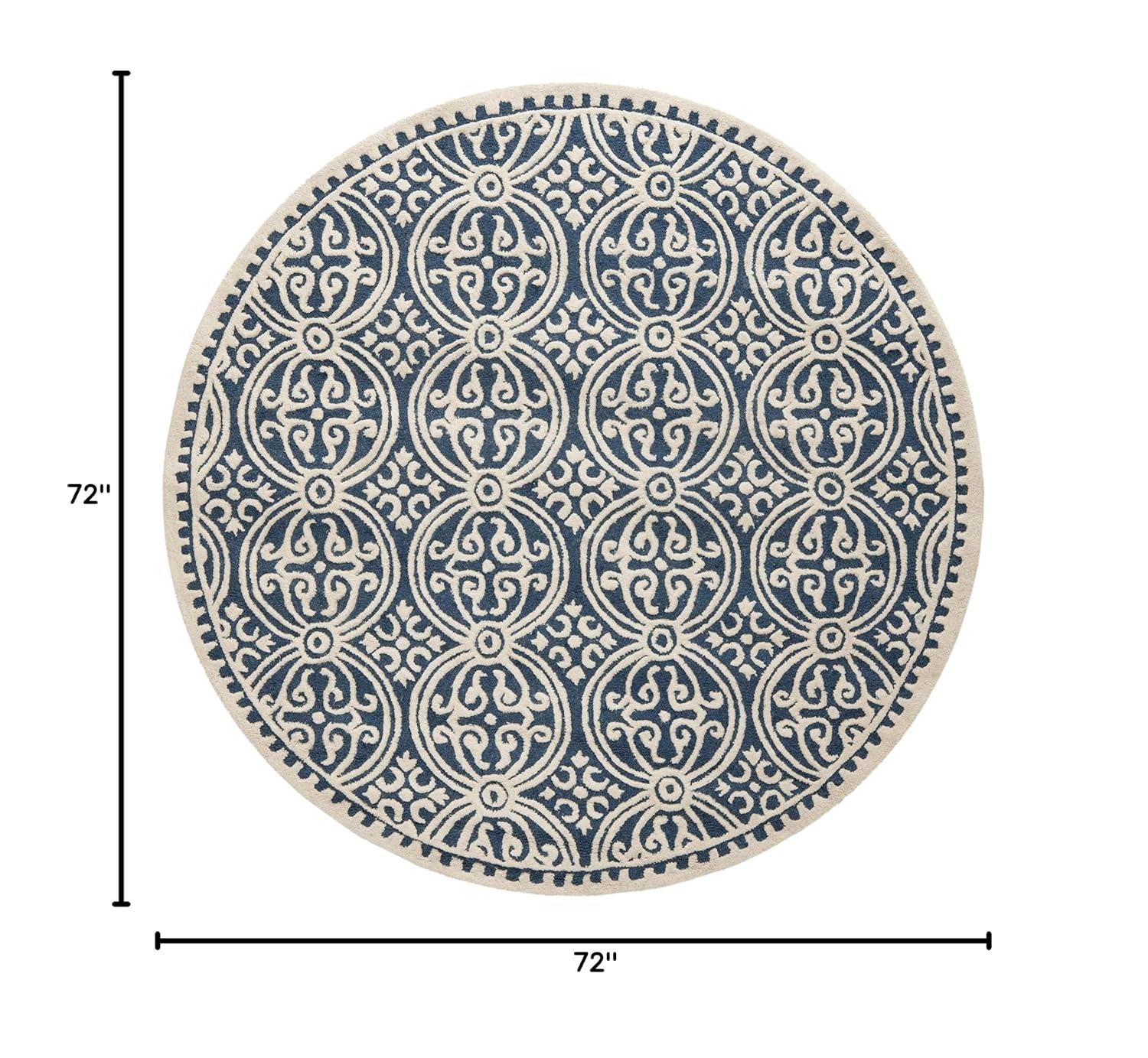 Cambridge CAM123 Hand Tufted Area Rug  - Safavieh