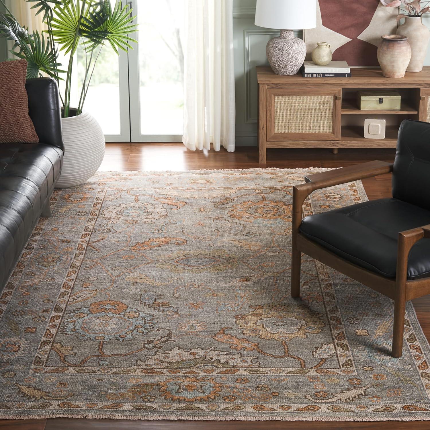 Izmir Hand Knotted 70% Wool, 30% Viscose Oriental Rug