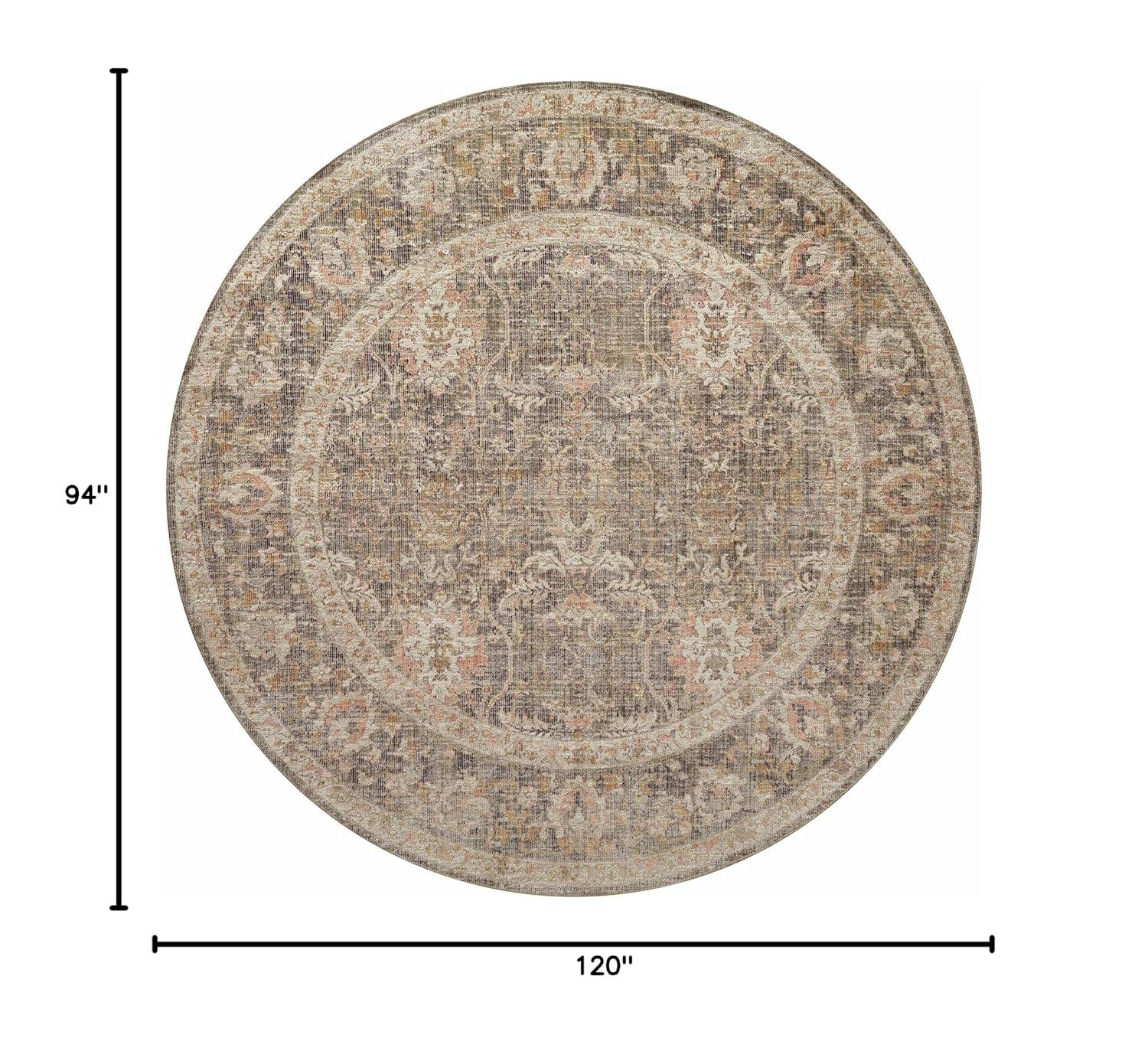 Rosemarie Rug by Chris Loves Julia x Loloi - Sage and Blush / 7'10" x 10'