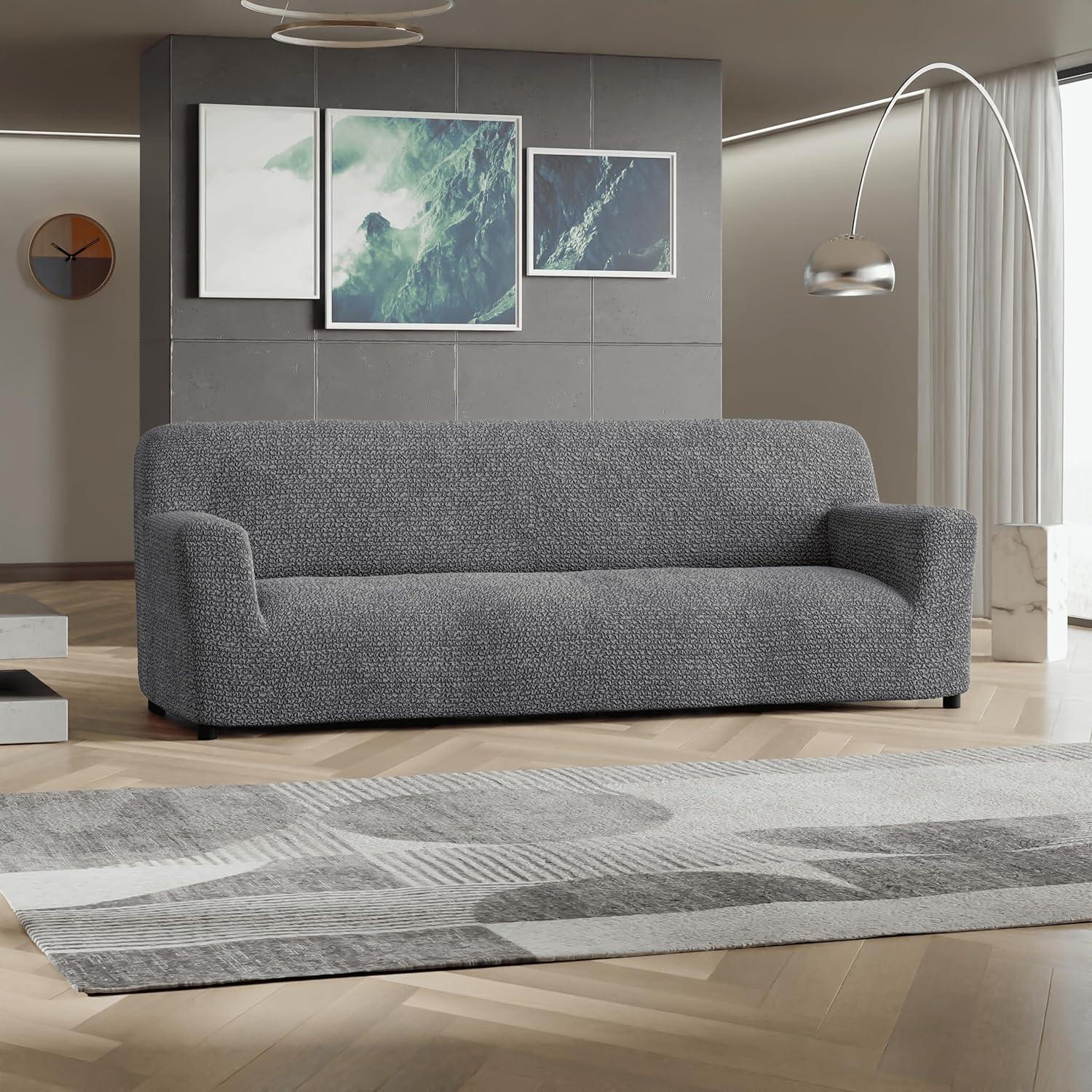 Stretchy Slipover for Sofa – Easy to Clean & Durable - Microfibra Collection