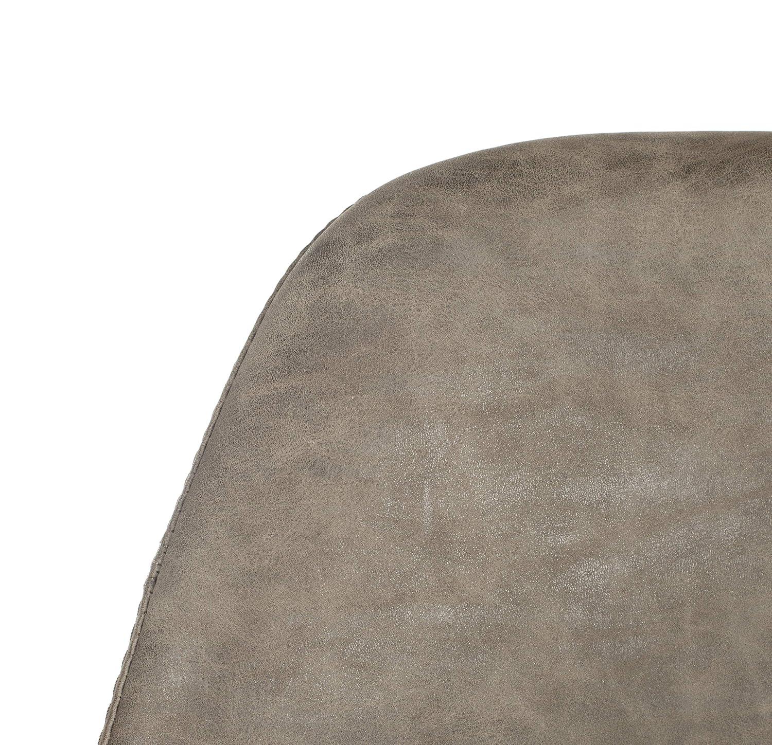 Mathison Bar Stool  - FOX3011 - Taupe/Copper - Safavieh Couture