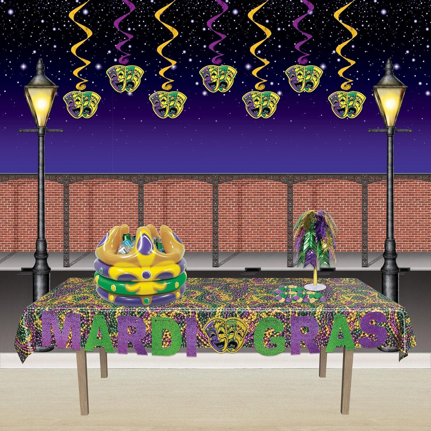 Beistle Jointed Lamppost, 6', (2/Pkg) Multicolored