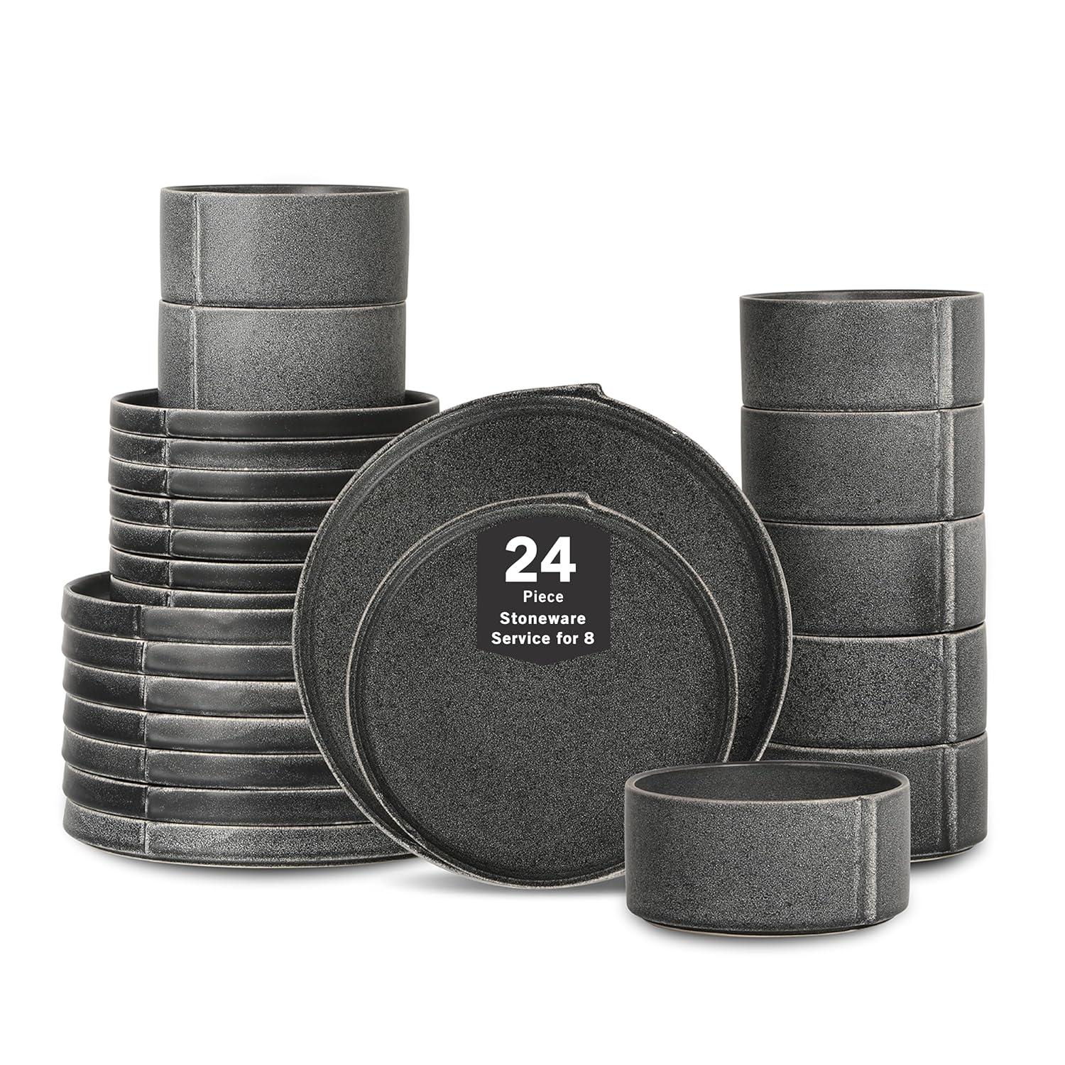 Stone Lain Stone Lain Bao 24-Piece Dinnerware Set Stoneware (Set of 24)